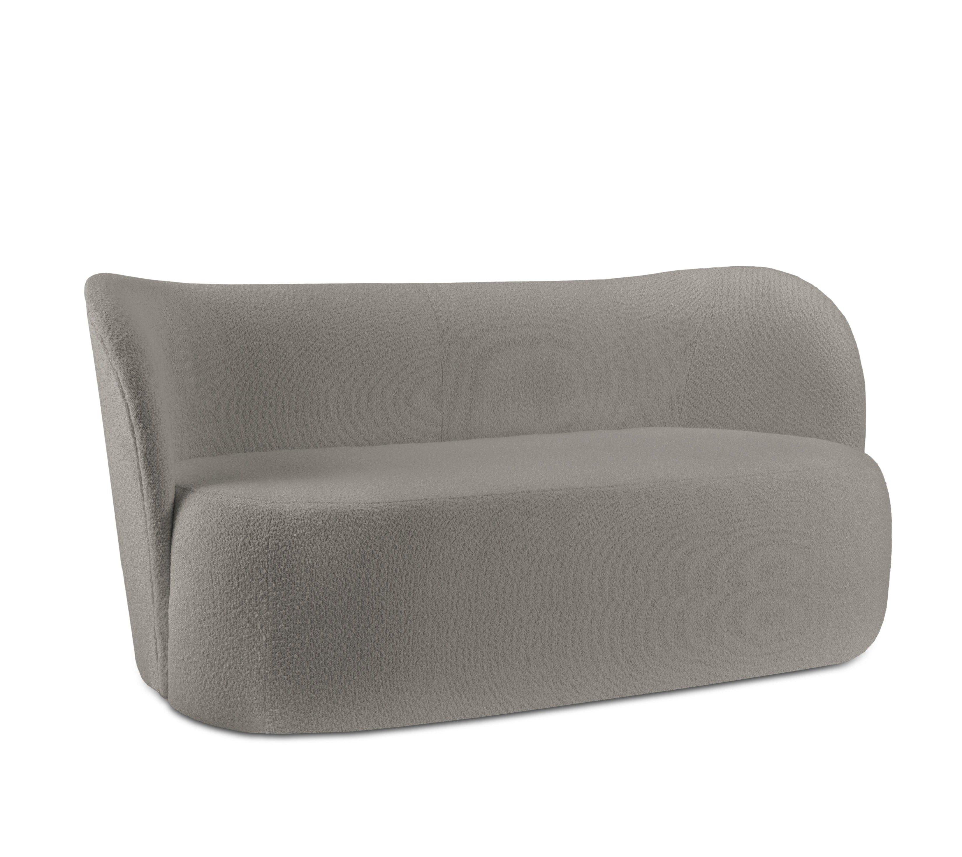 Sofa 3-osobowa SAAMIT boucle szary Micadoni Eye on Design