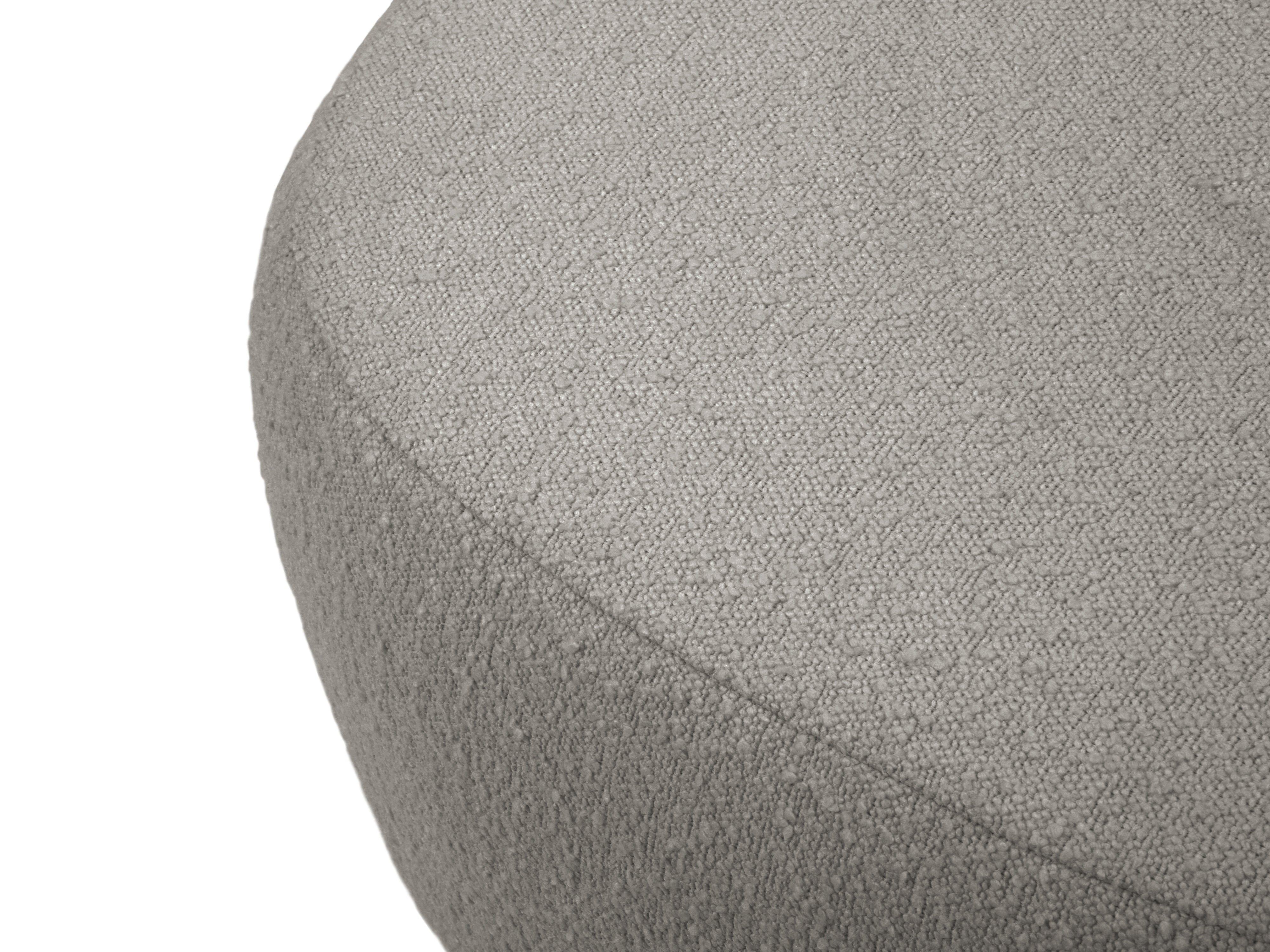 Puf SAAMIT boucle szary Micadoni Eye on Design