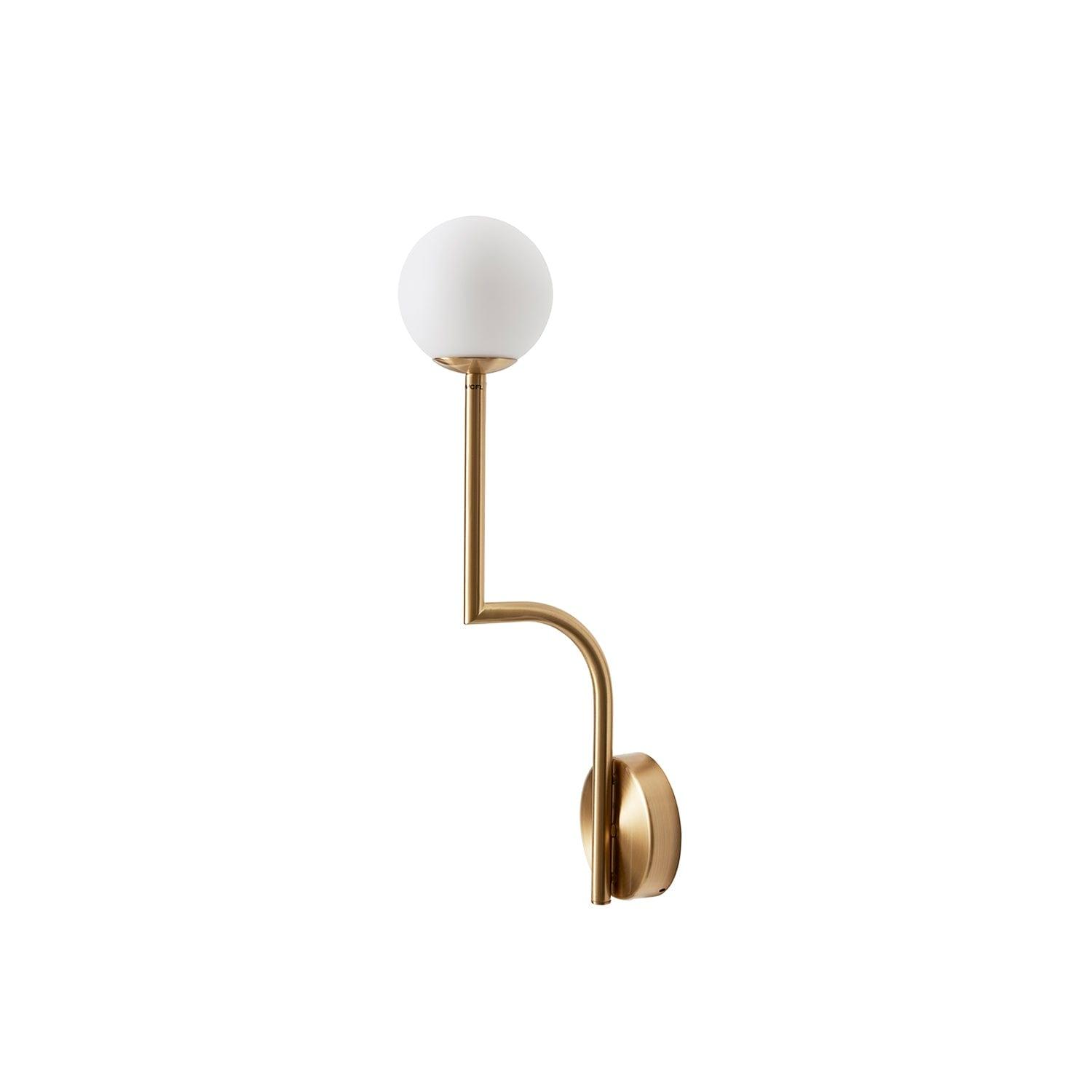 Lampa ścienna MOBIL mosiężny – Pholc