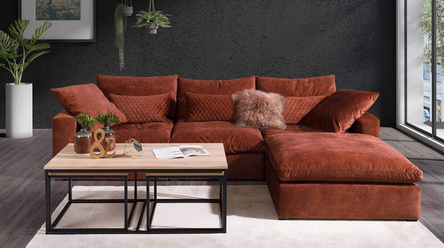 Puf kwadratowy LAZY - kolor do wyboru Nordic Line Eye on Design