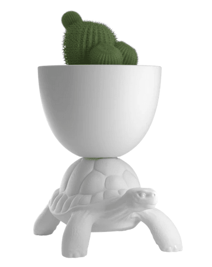 Osłonka TURTLE CARRY biały Qeeboo Eye on Design