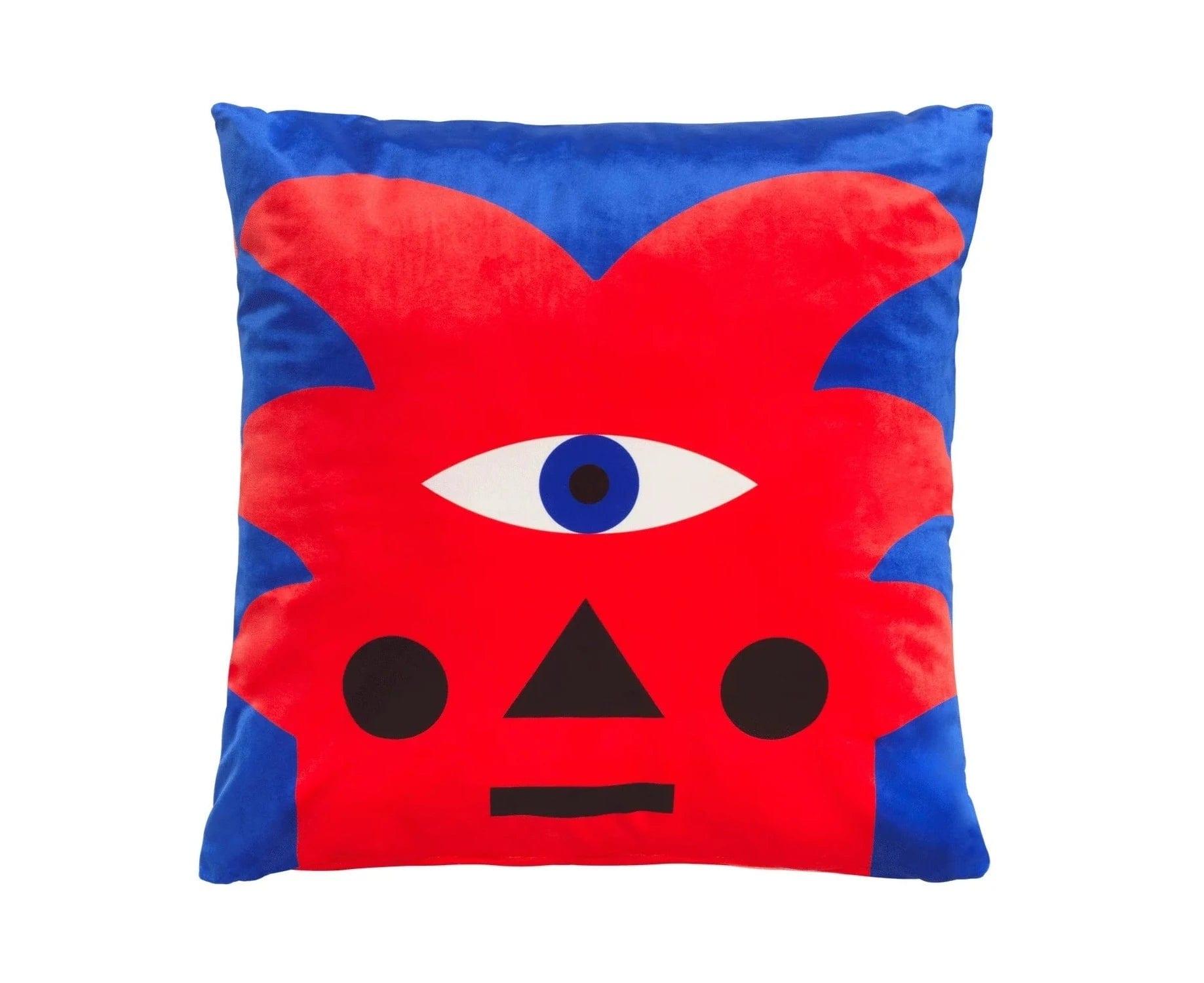 Poduszka dwustronna RED PALM Qeeboo Eye on Design