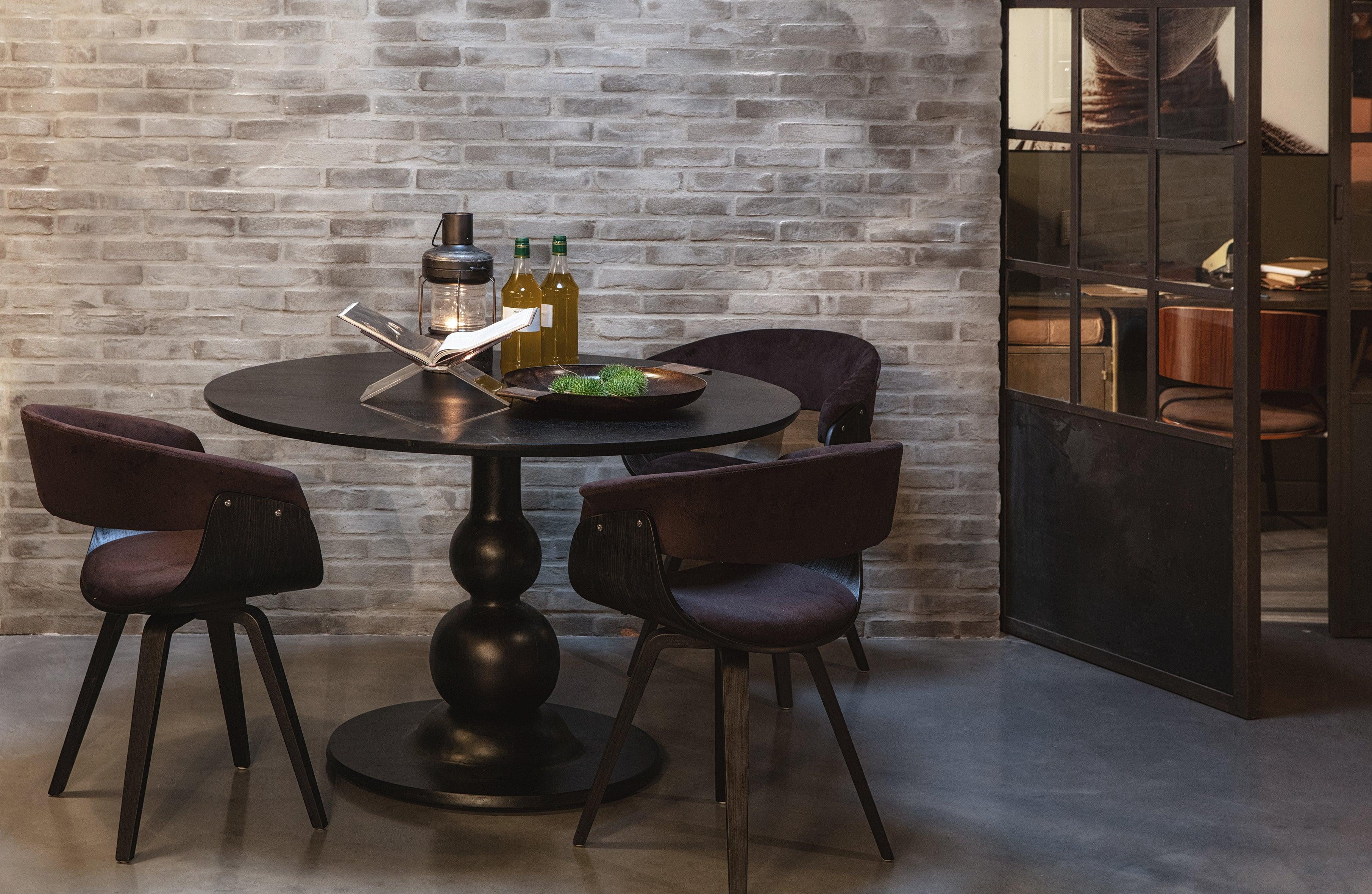 Stół z drewna mango BLANCO czarny Be Pure Eye on Design