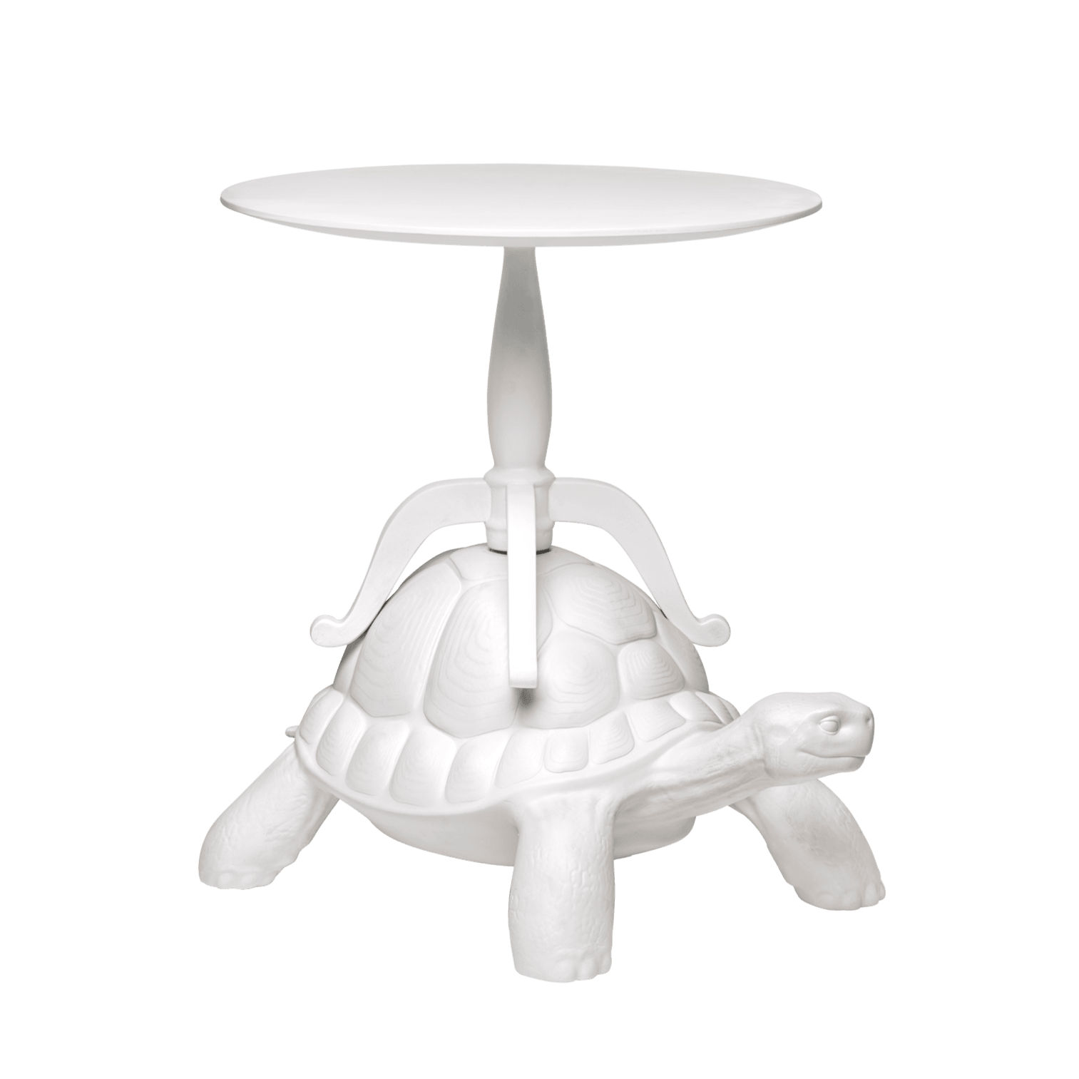 Stolik TURTLE CARRY biały Qeeboo Eye on Design
