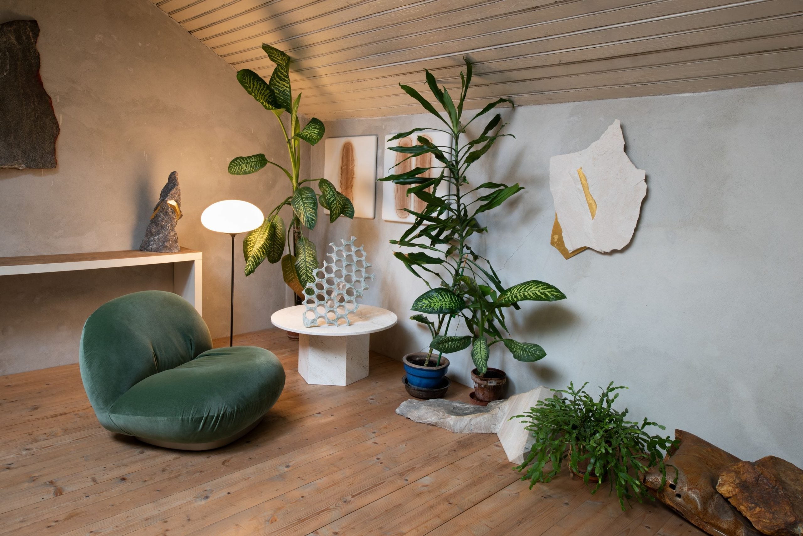 Lampy podłogowe szklane