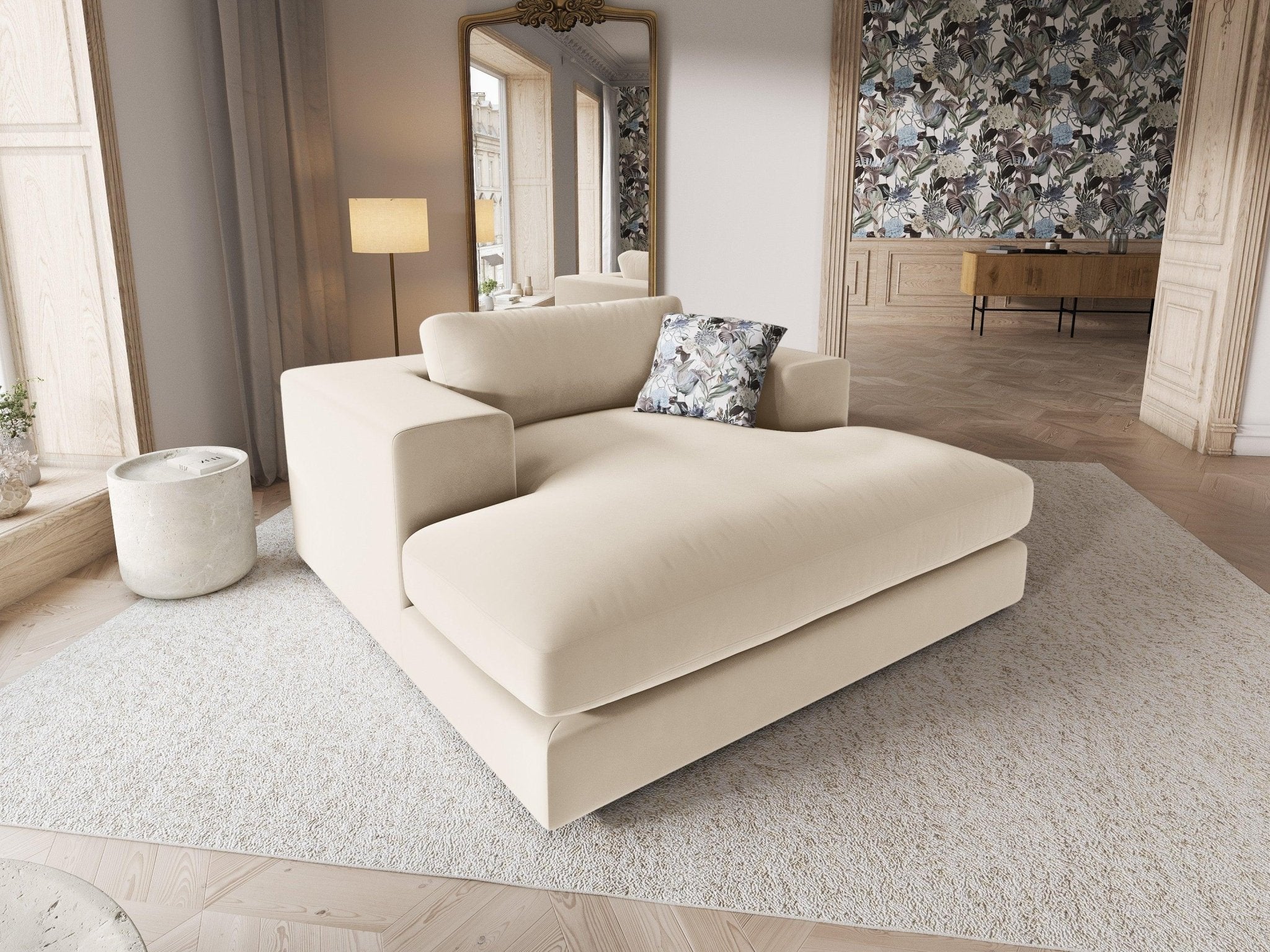 Szezlongi beżowe - Eye on Design