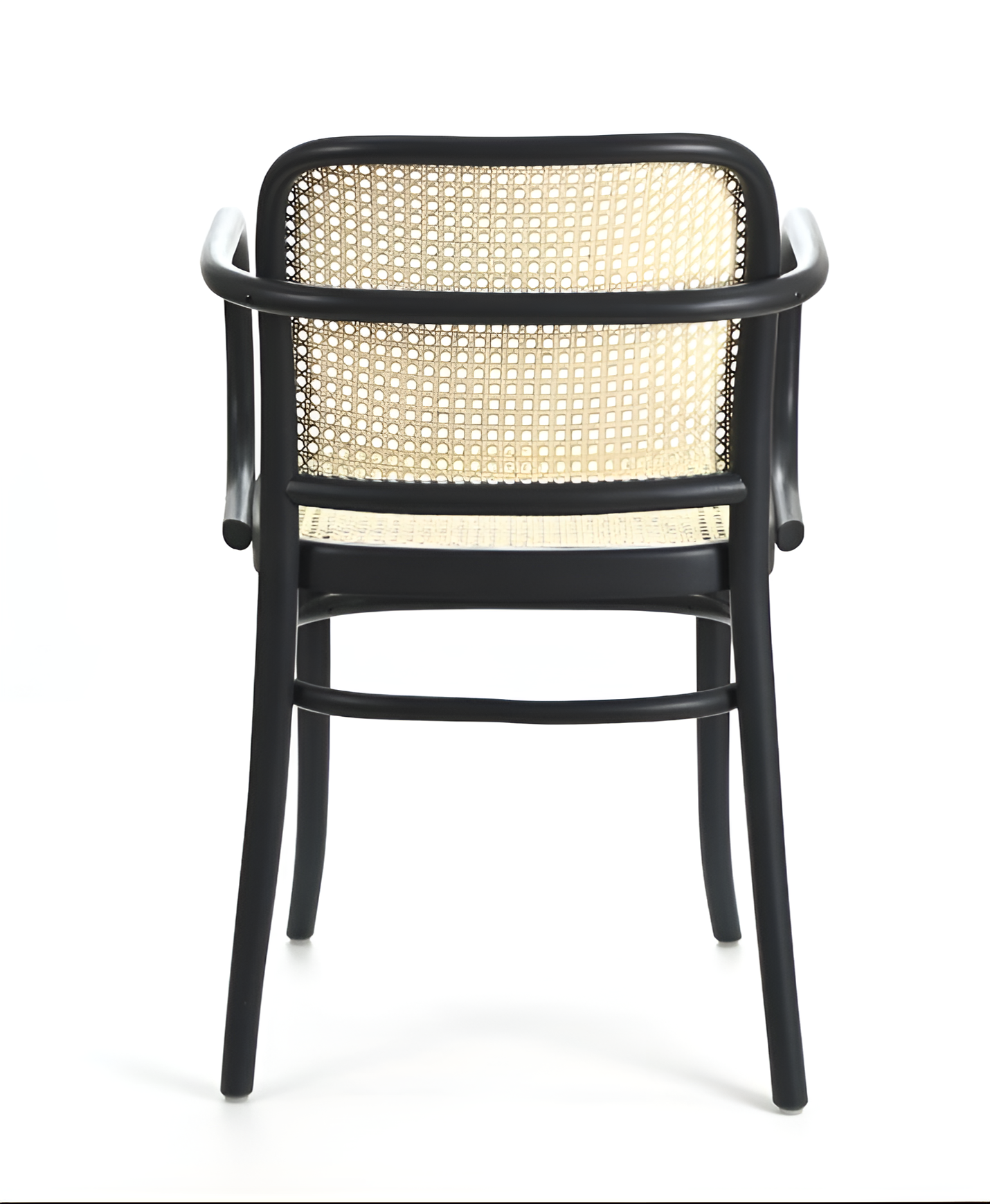 Chair with armrests B-811 beech wood