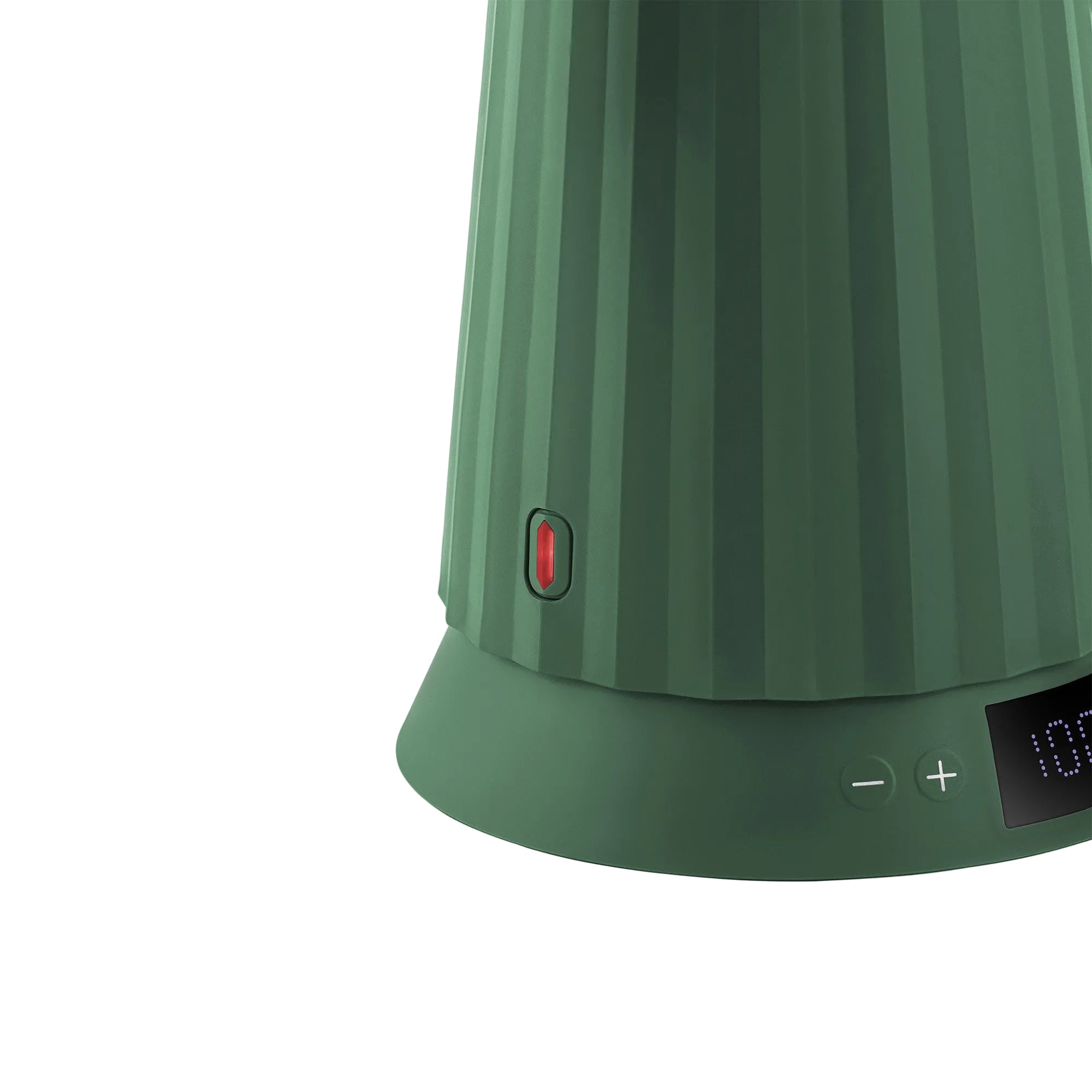 Elektrischer Wasserkocher mit Temperaturregelung PLISSÉ grün