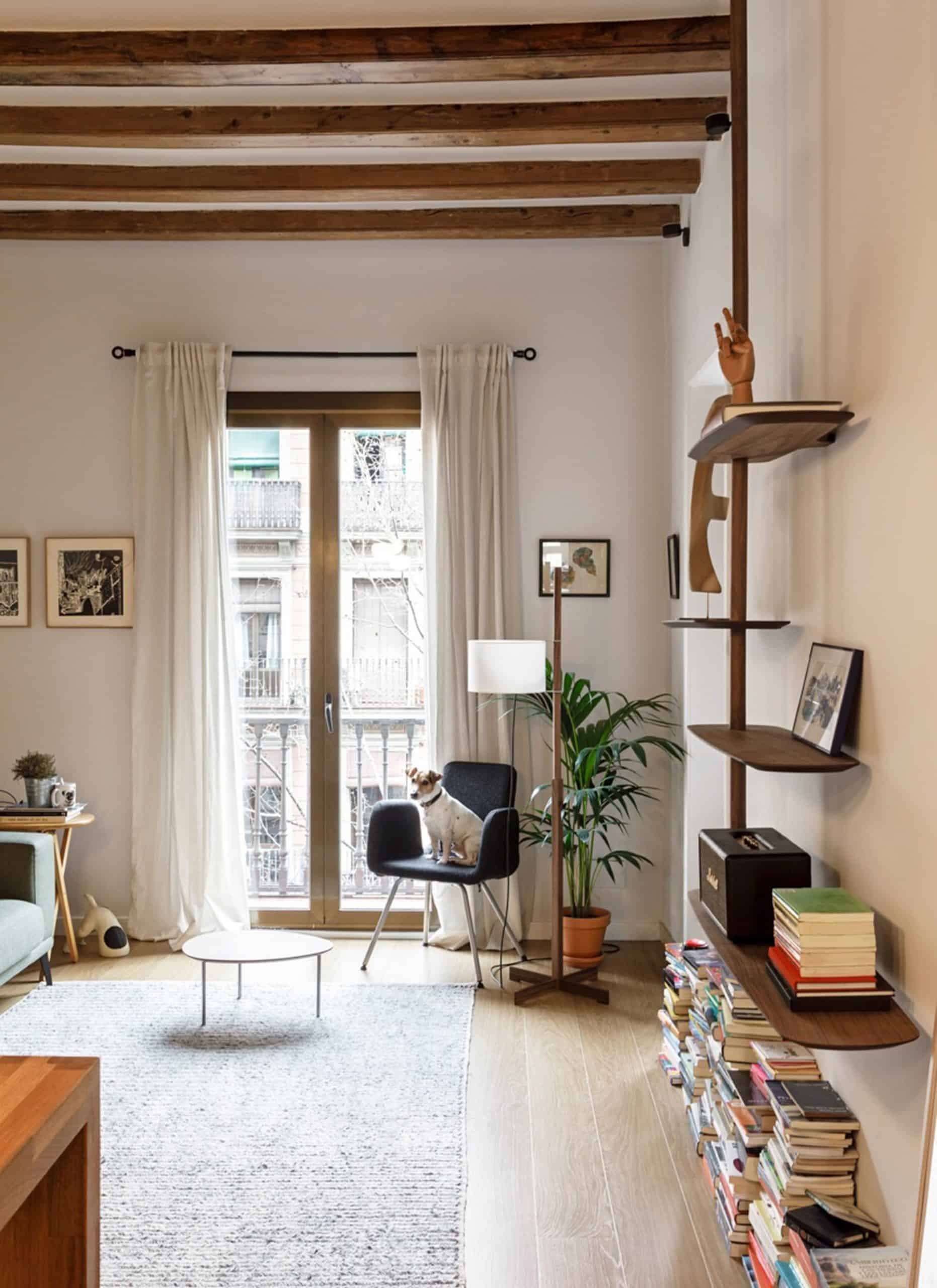 Wandregal UNICA - KONFIGURATION 06 schwarzer Eschenfurnier