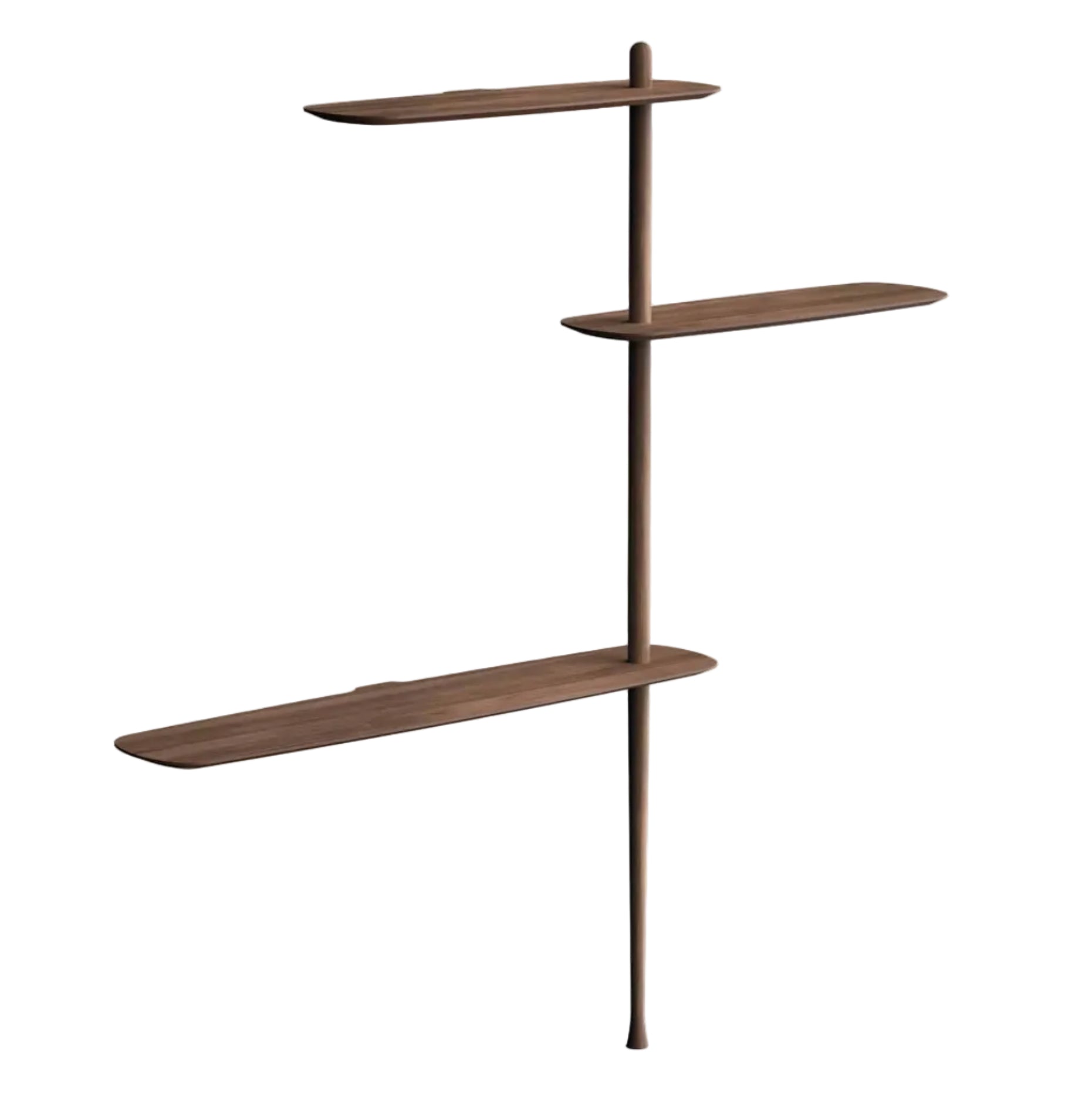 UNICA Shelf - CONFIGURATION 04 walnut veneer