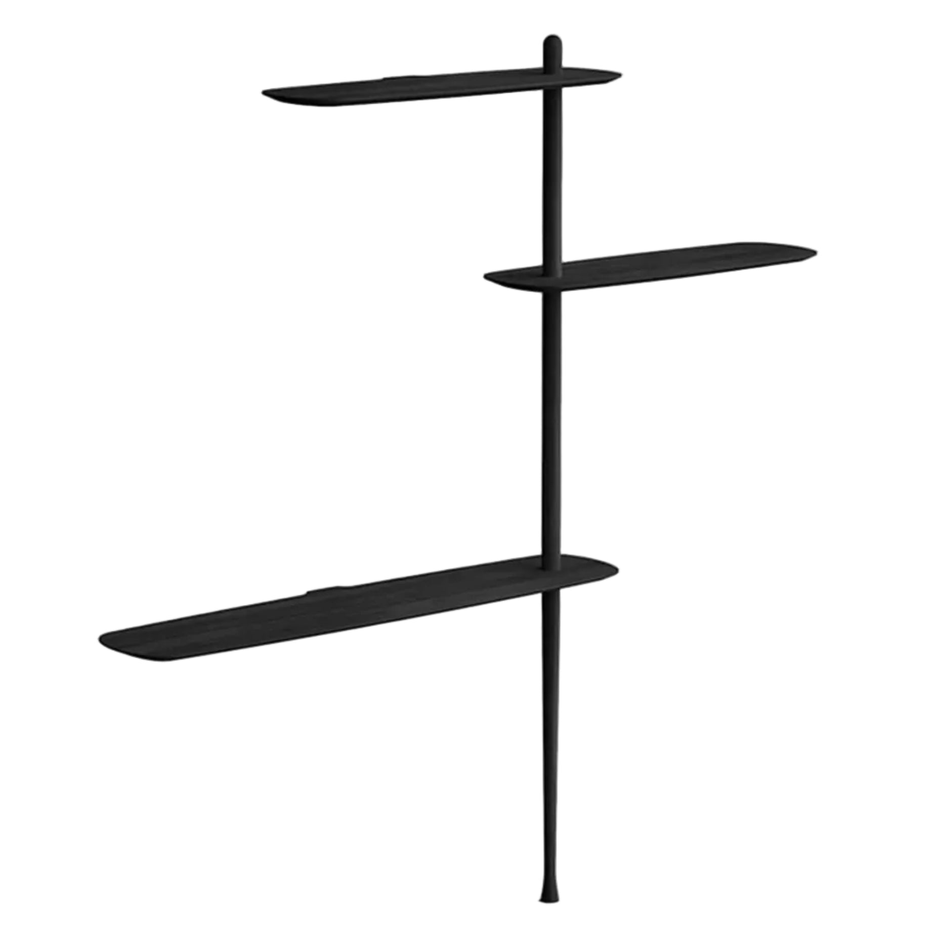 UNICA Shelf - CONFIGURATION 04 black ash veneer