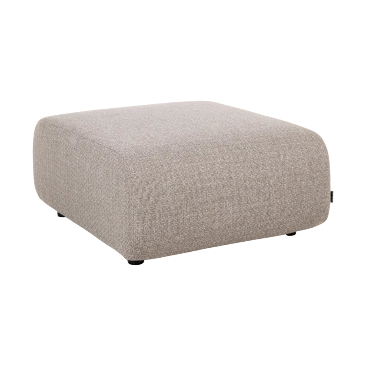DAWSON Outdoor Pouf in Gray-Beige