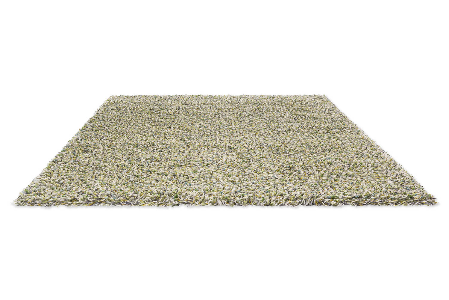 SPRING long pile carpet light green