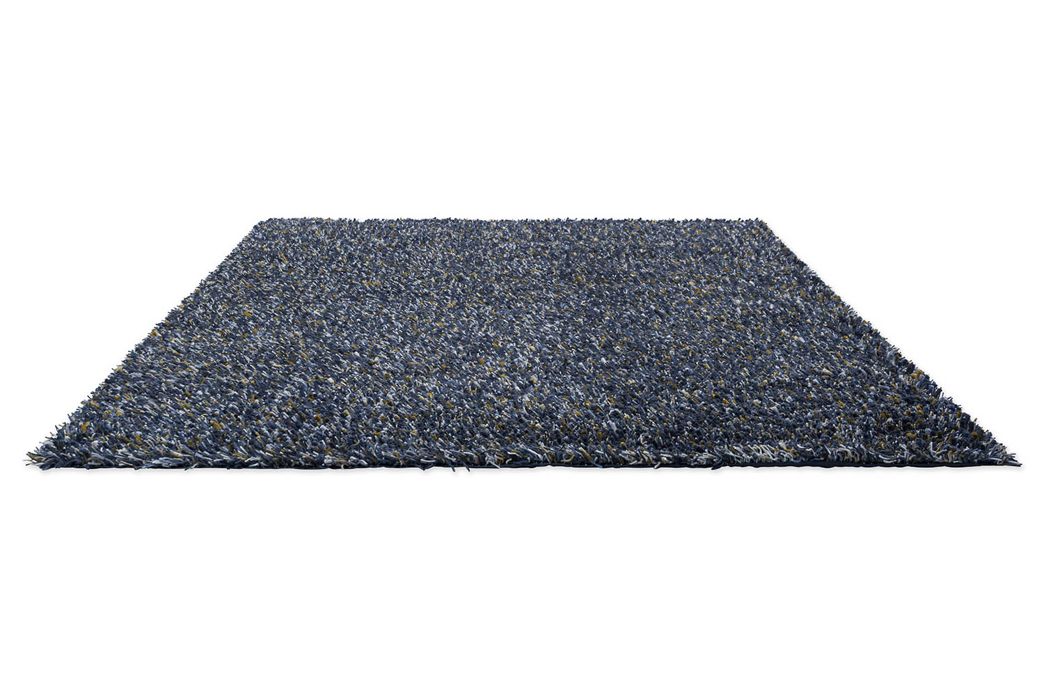 SPRING long pile carpet in navy blue