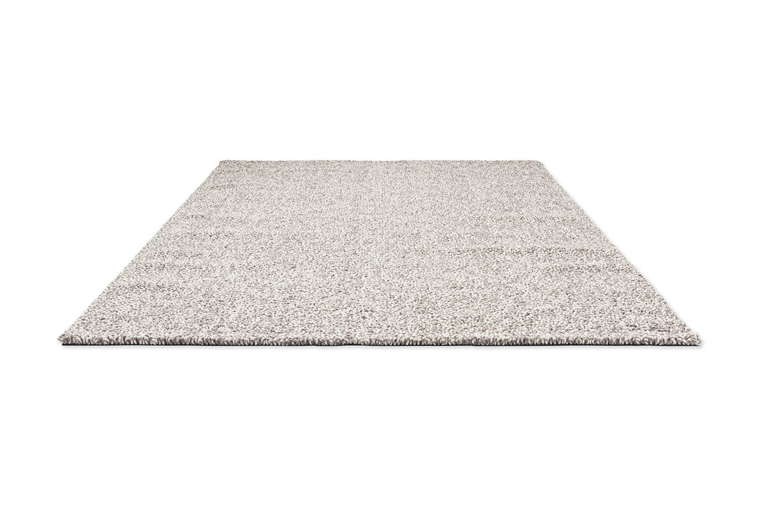 Ursprungschleife Teppich dunkelgrau