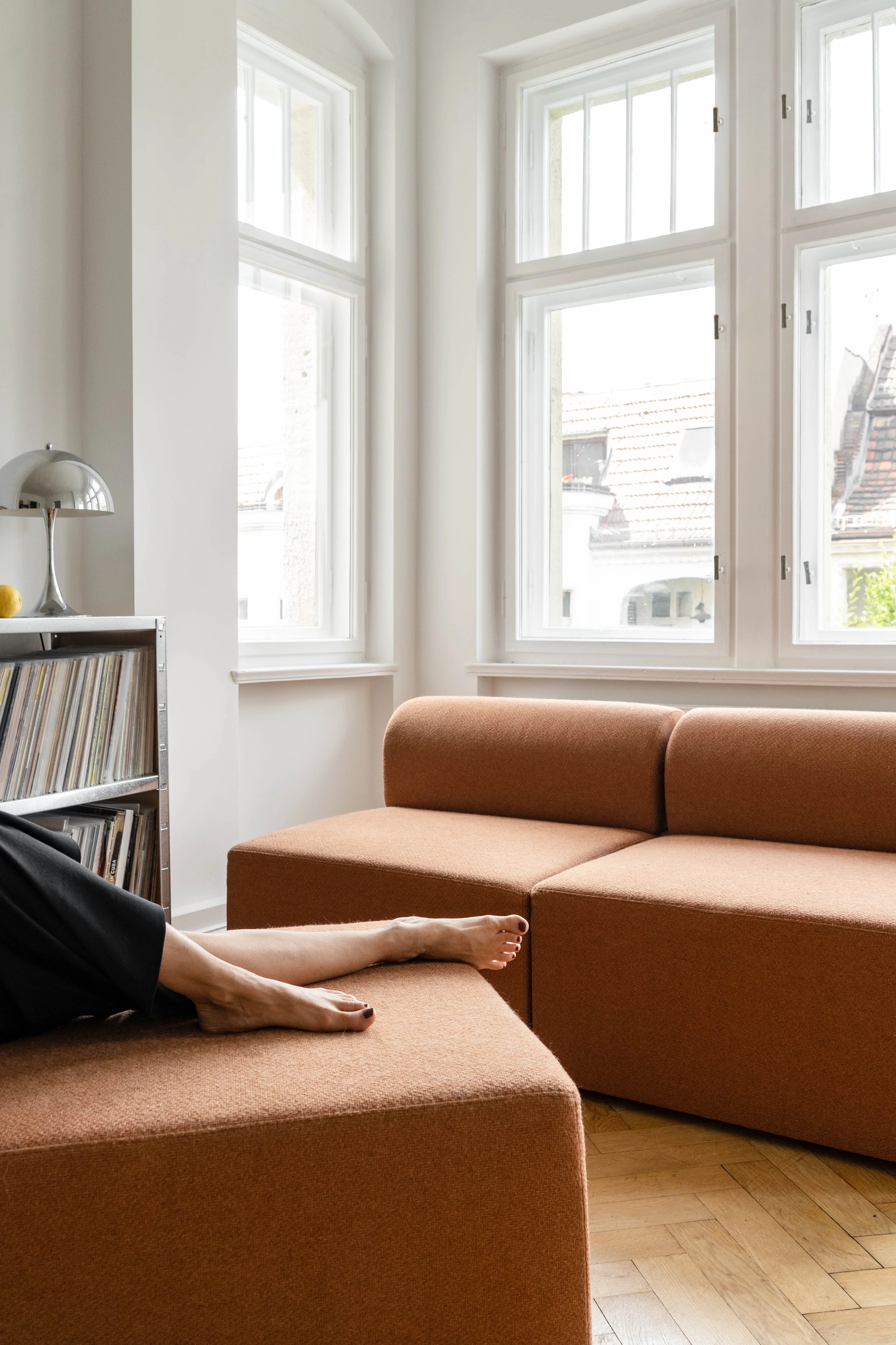 3-Seater Sofa TORI Taupe