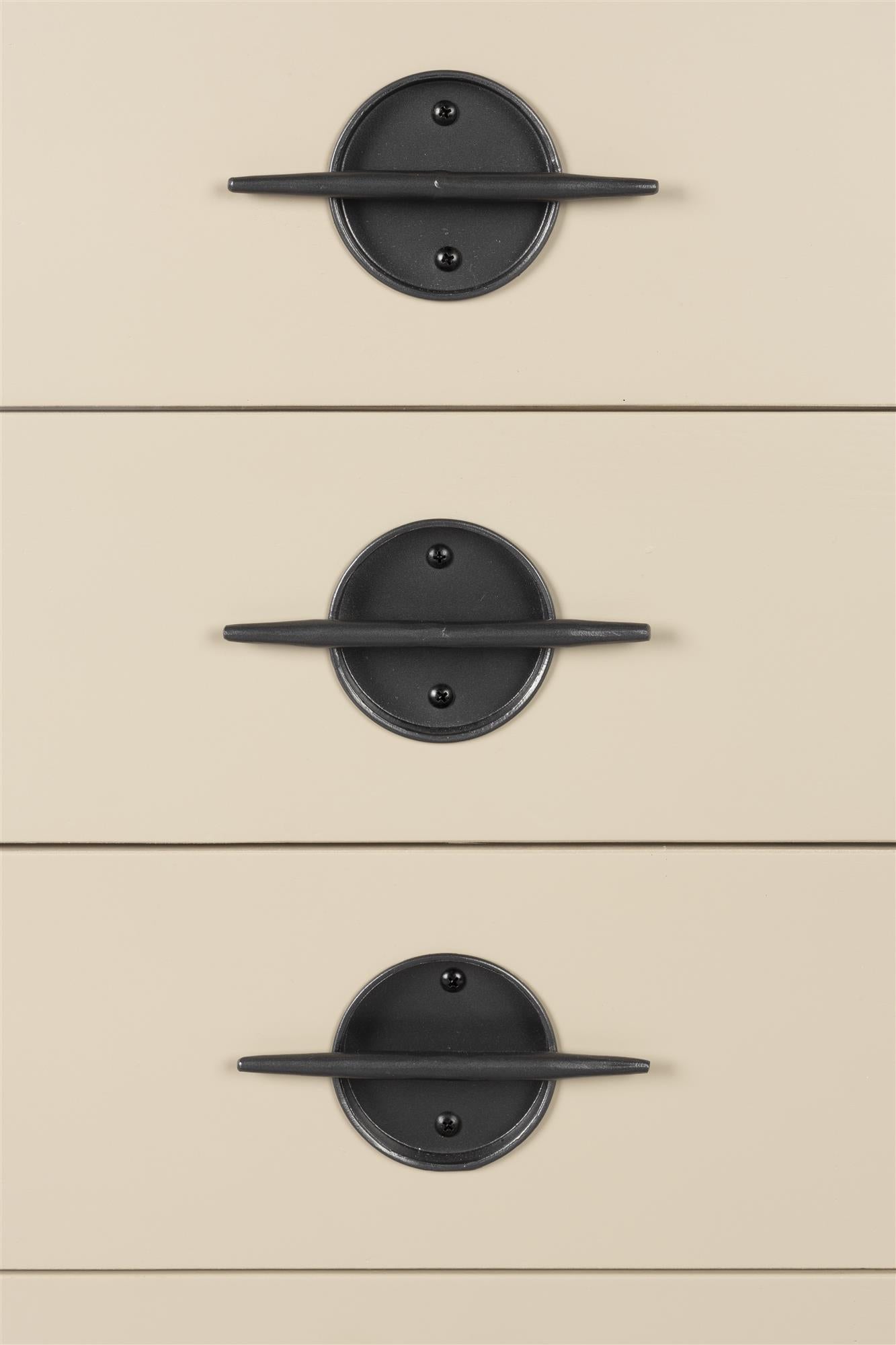 Cremekiste der Schubladen