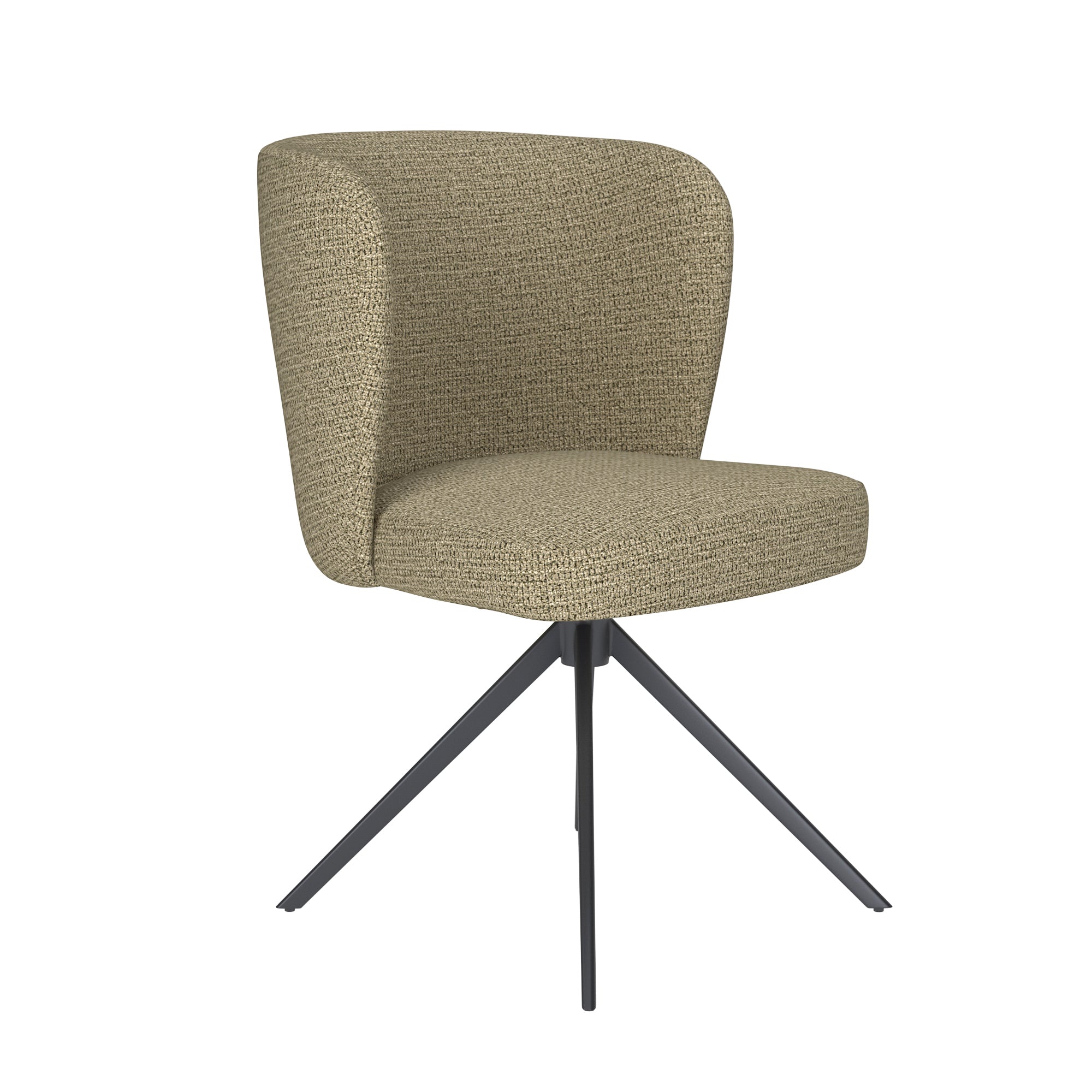 STAN Chair green with black base