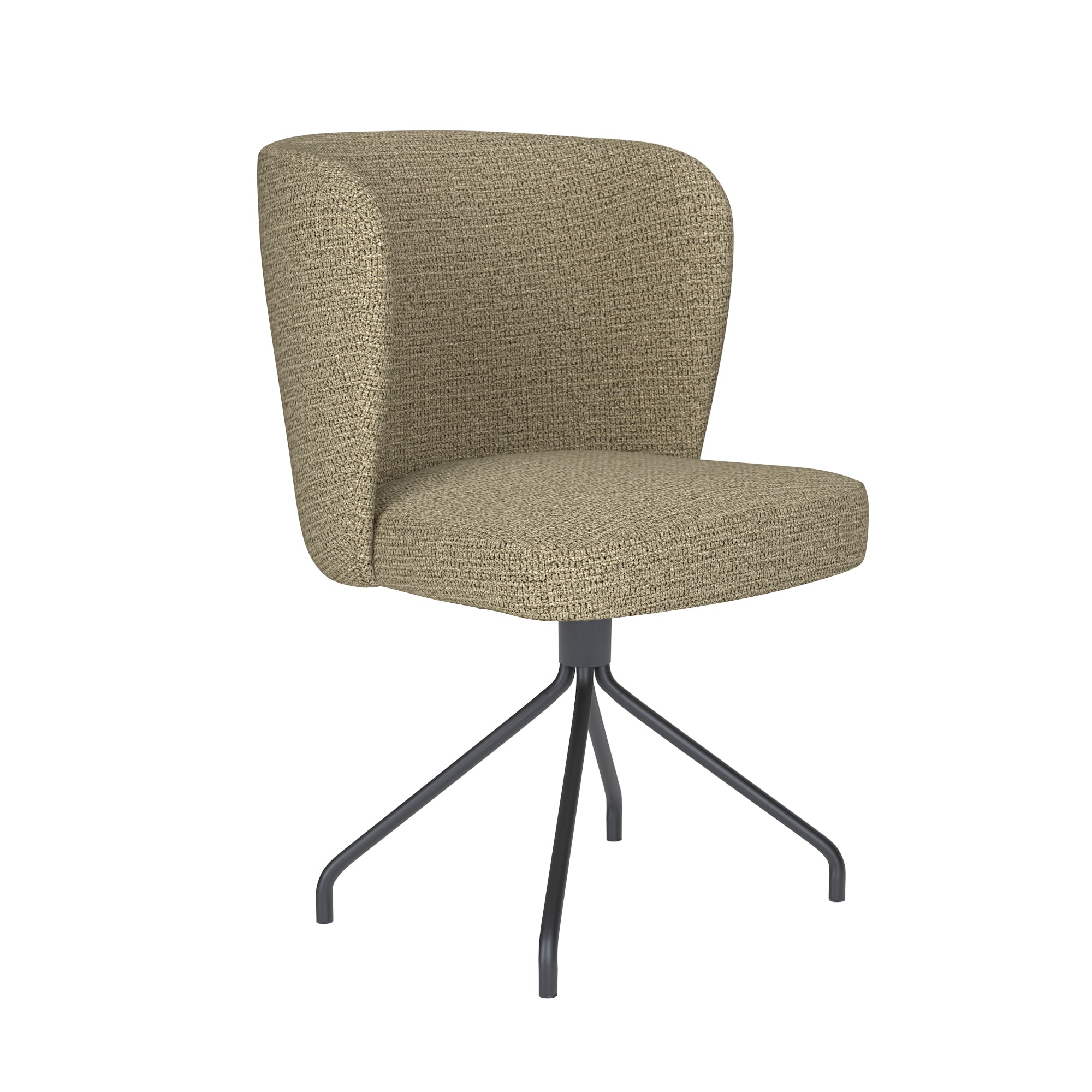 STAN Chair green with black base