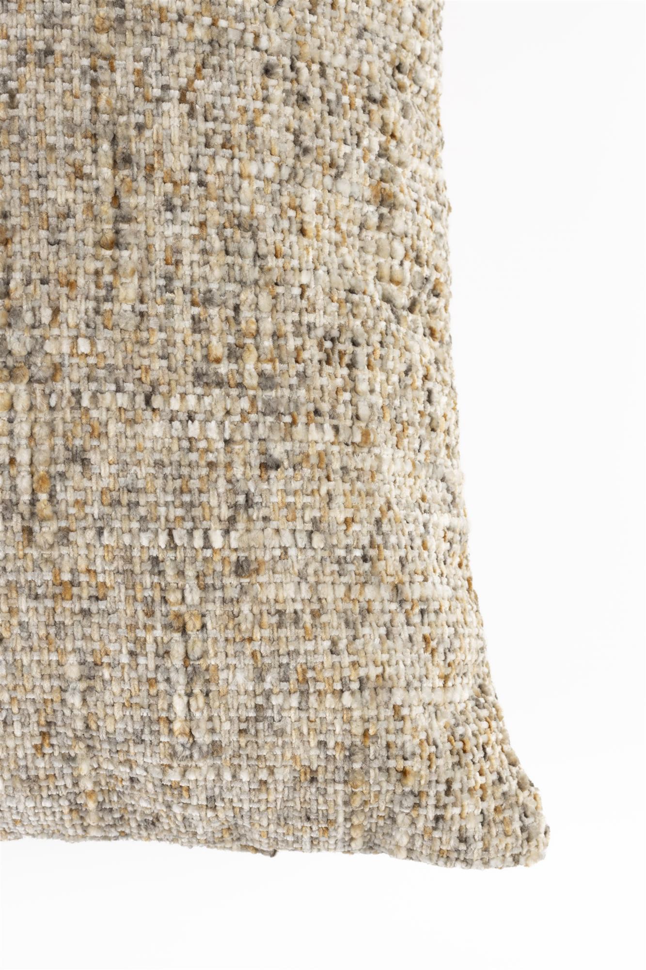 Kissen SYDNEY braun meliert