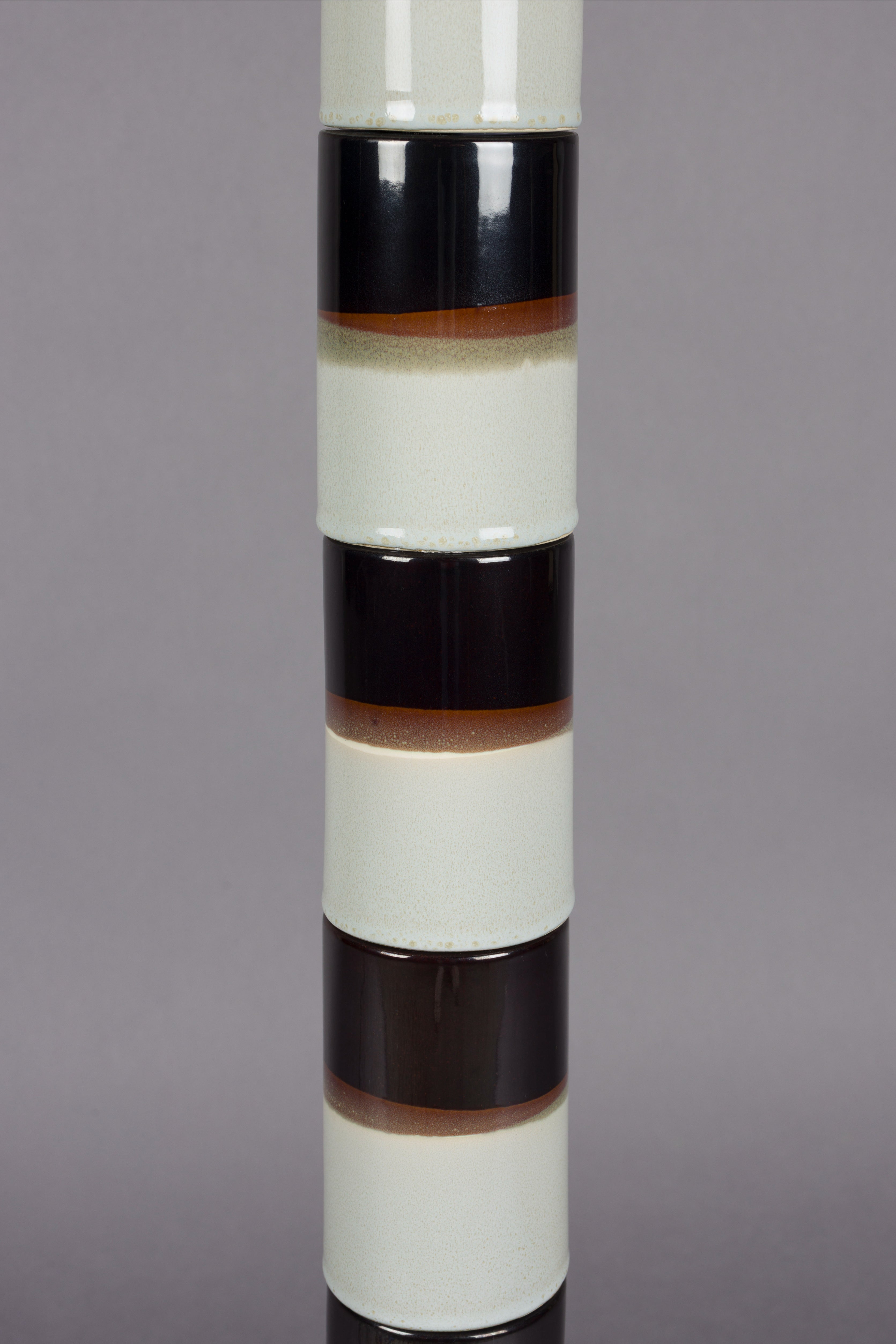 VERTIGO lamp white with black