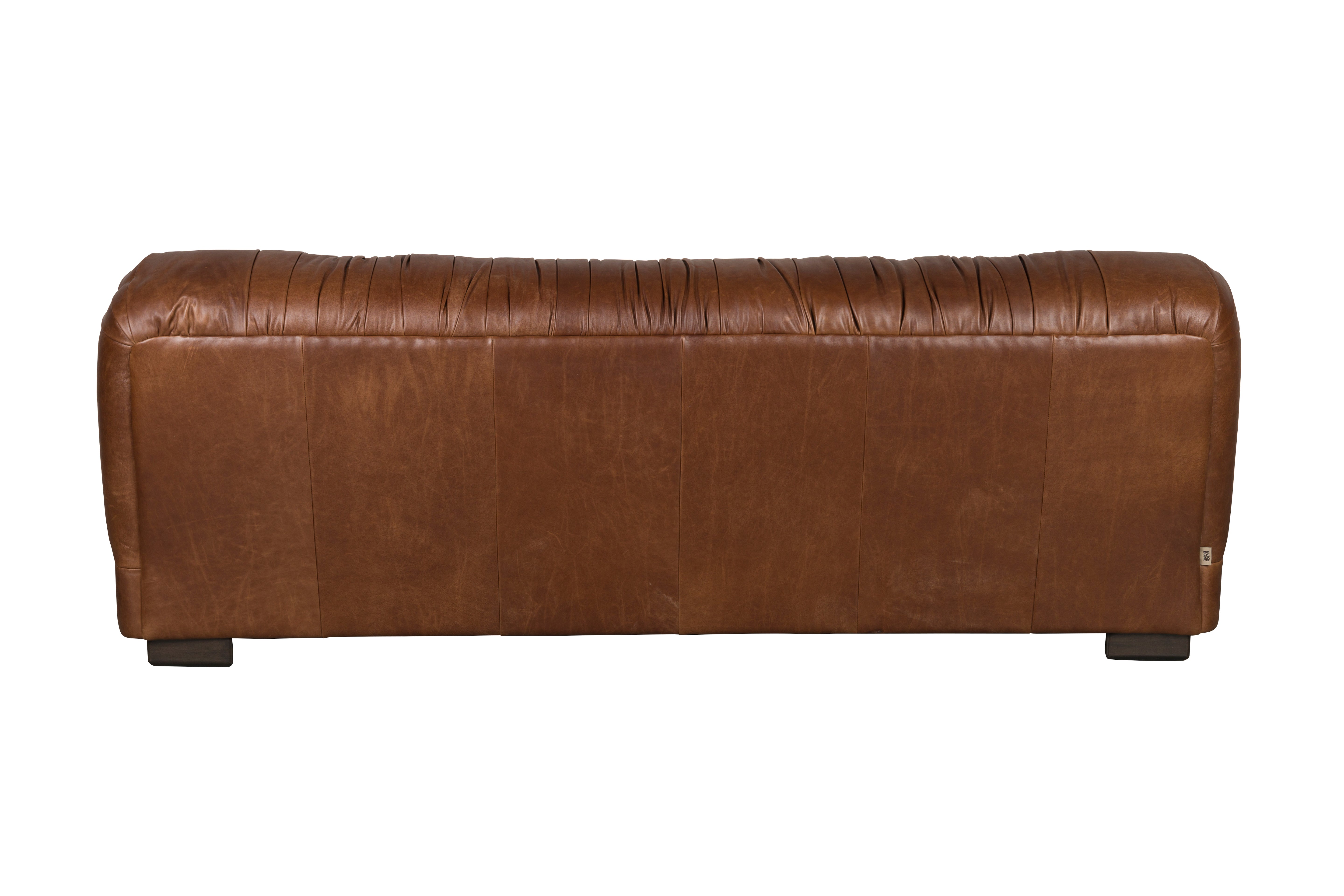 DOUGLAS Sofa chocolate leather