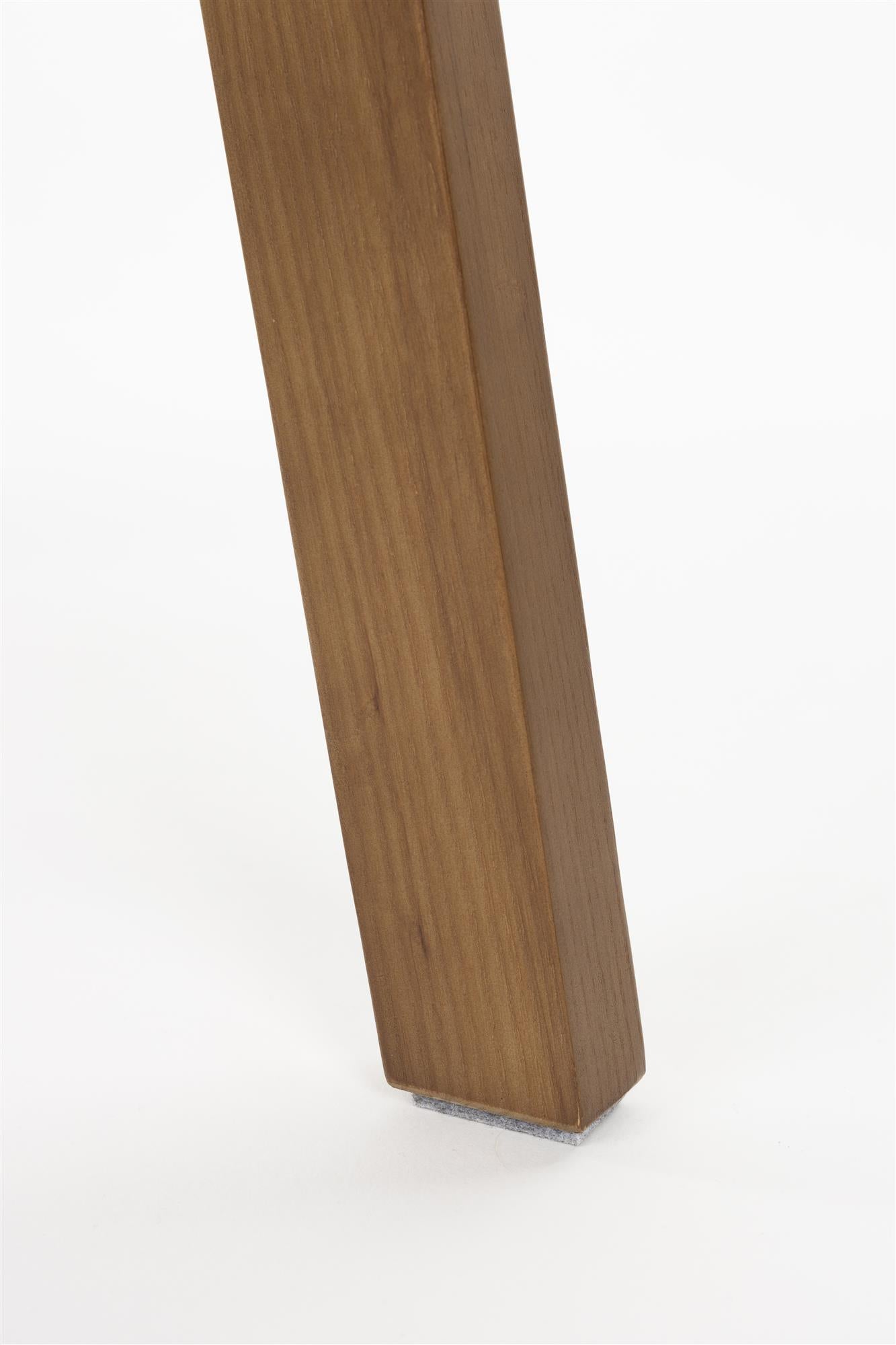 MADS Chair Dark Brown with Beige Seat