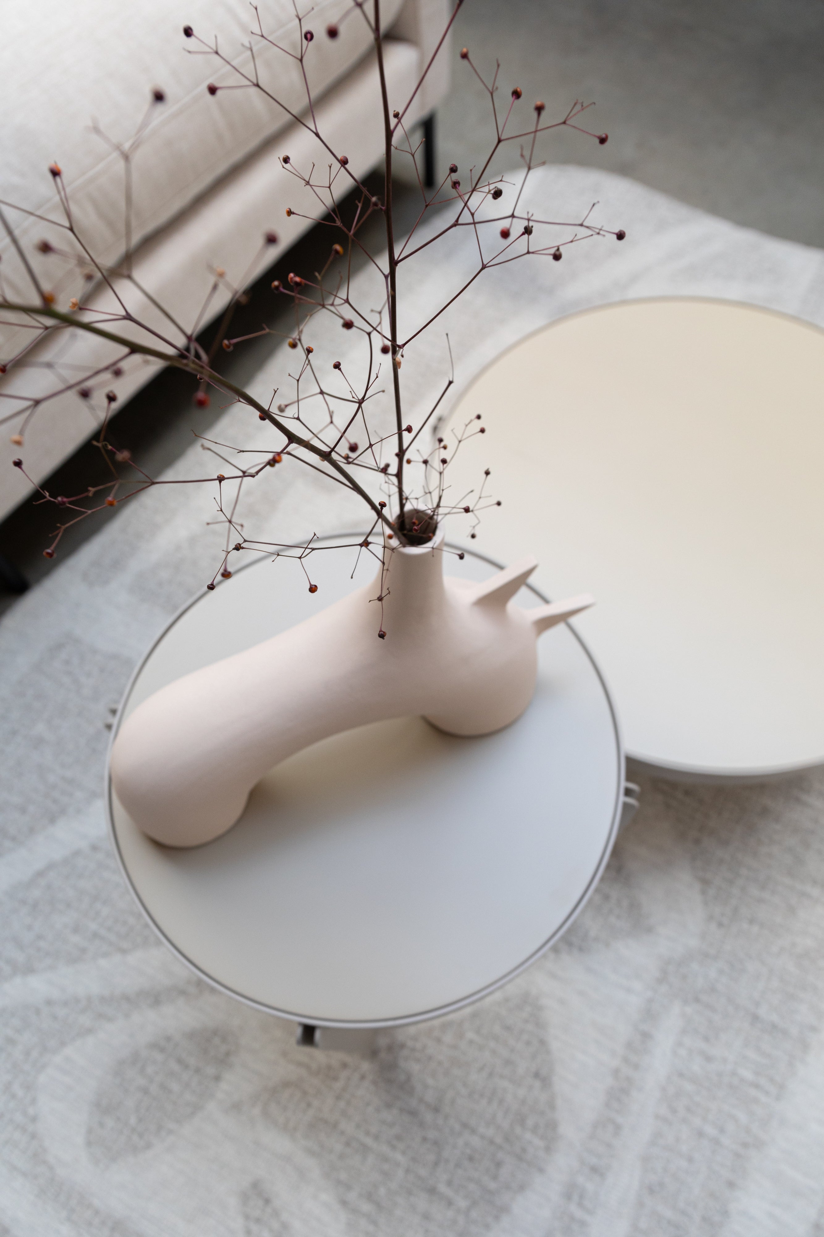 Beistelltisch CENTRE beige