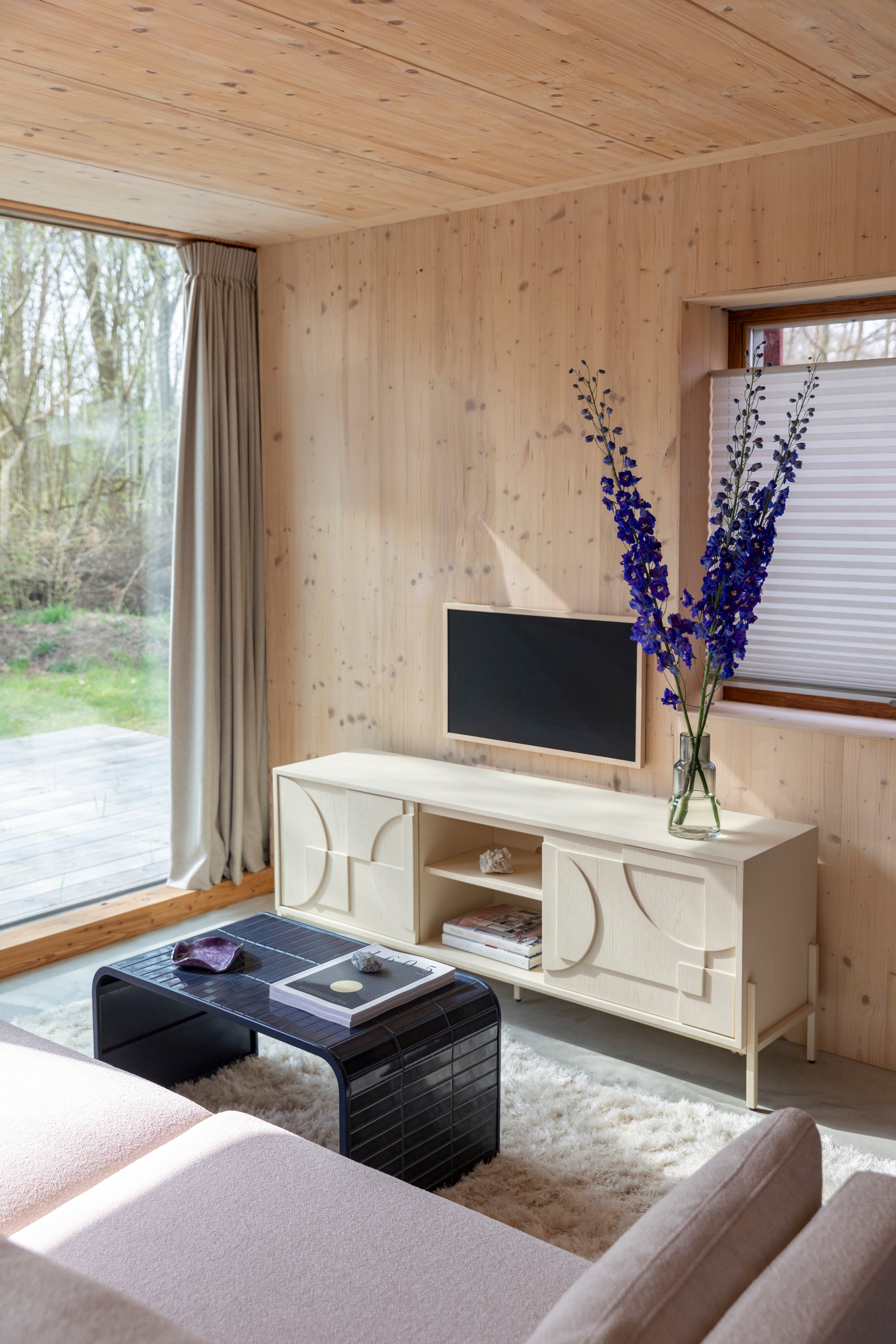 TILES blue coffee table