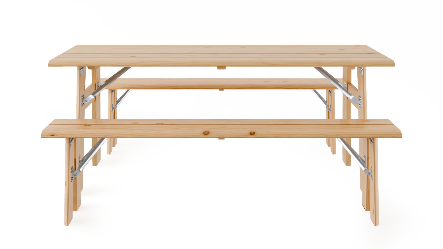 AVENUE Pine Wood Garden Table