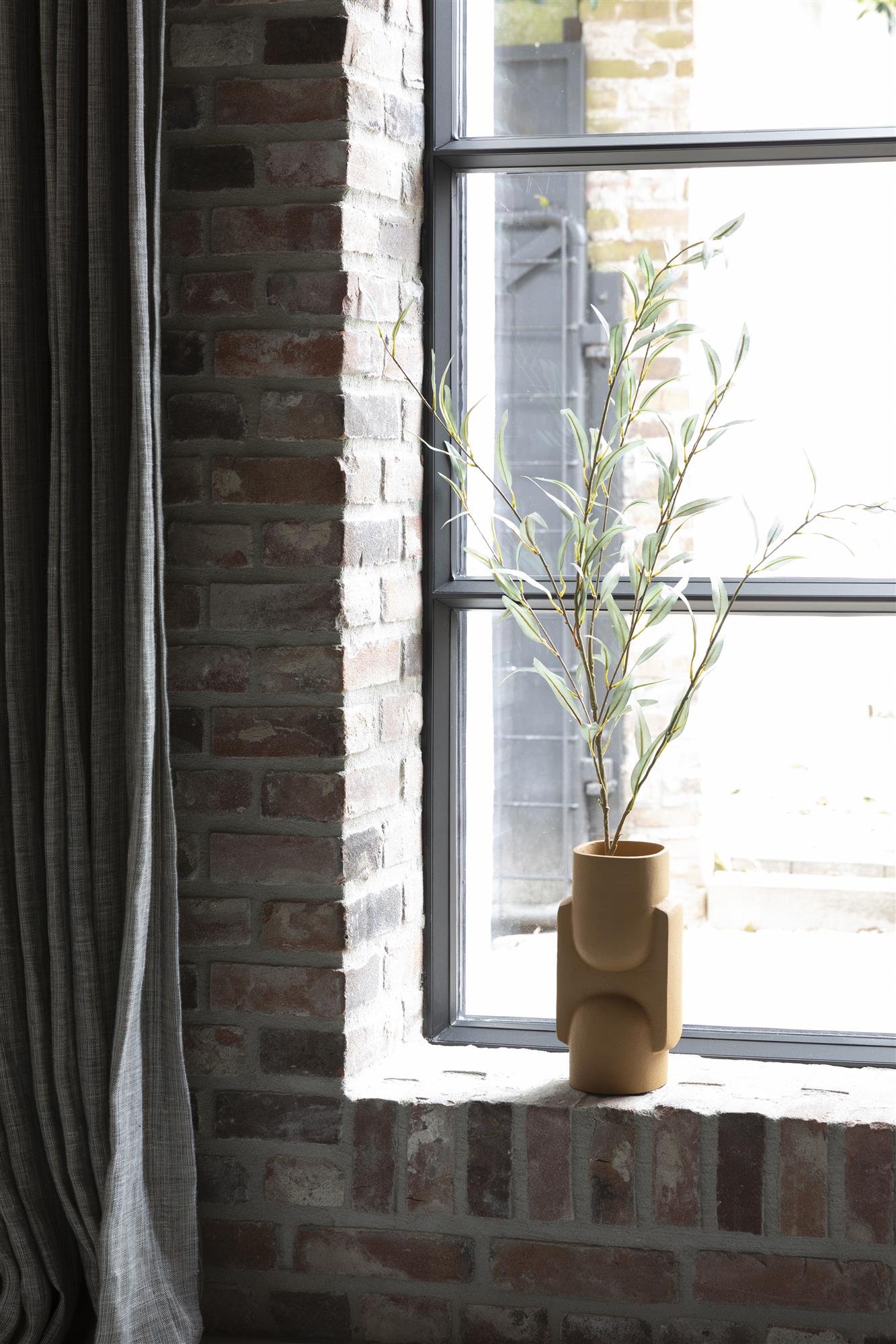 Vase SANTOS senfgelb