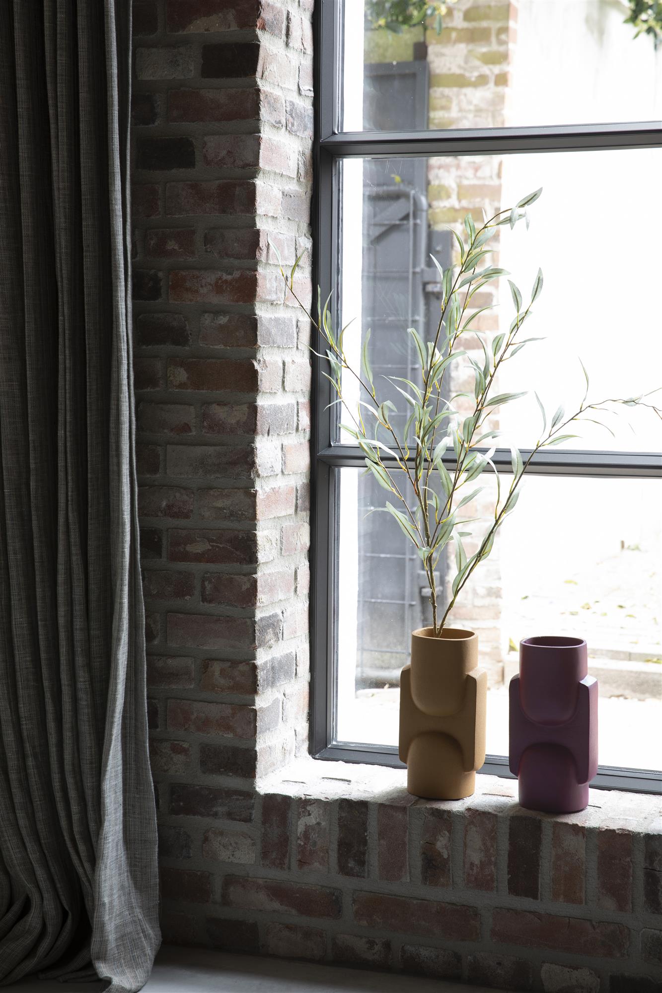 Wazon SANTOS burgunderrot