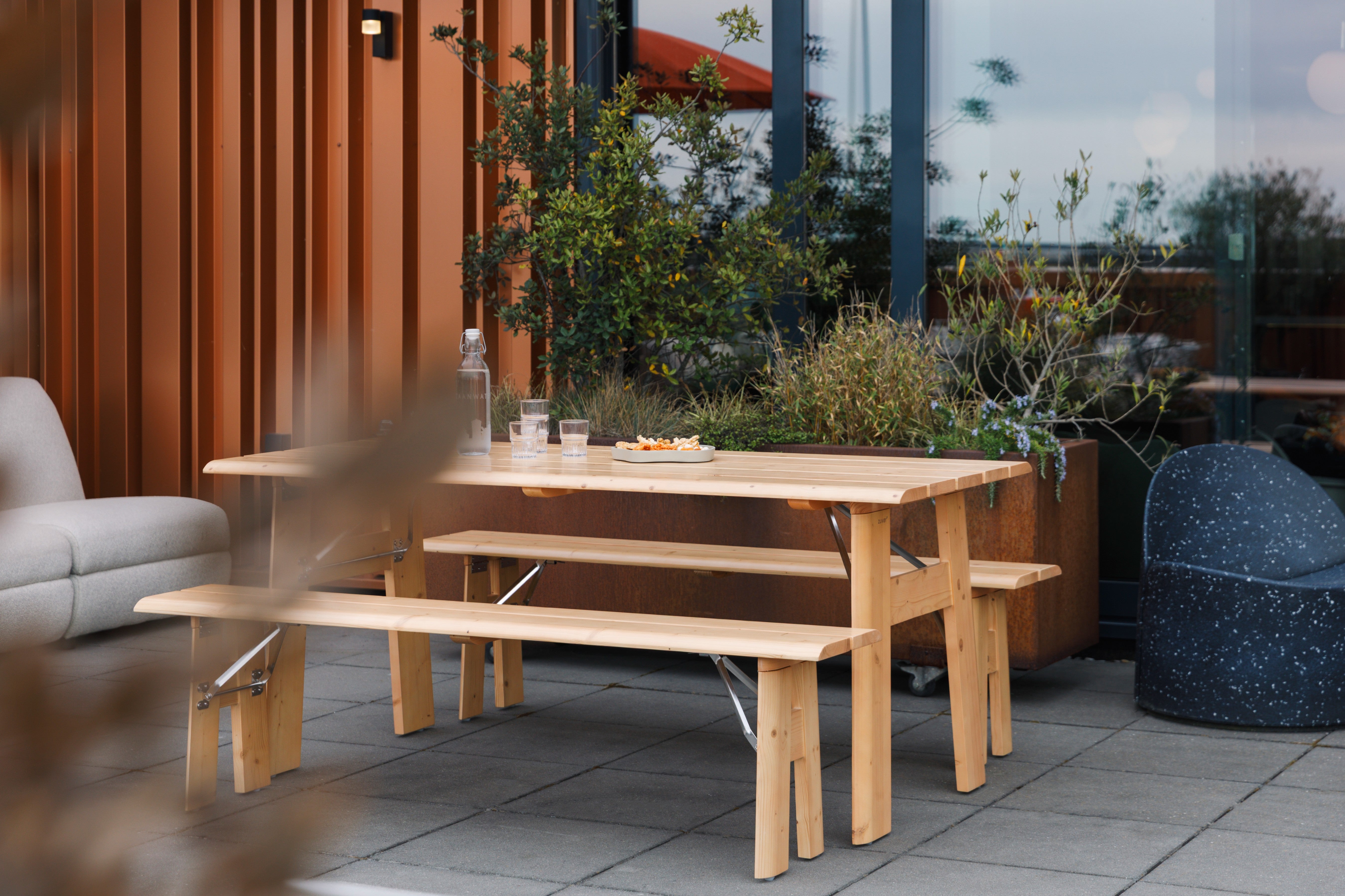 AVENUE garden set pine wood