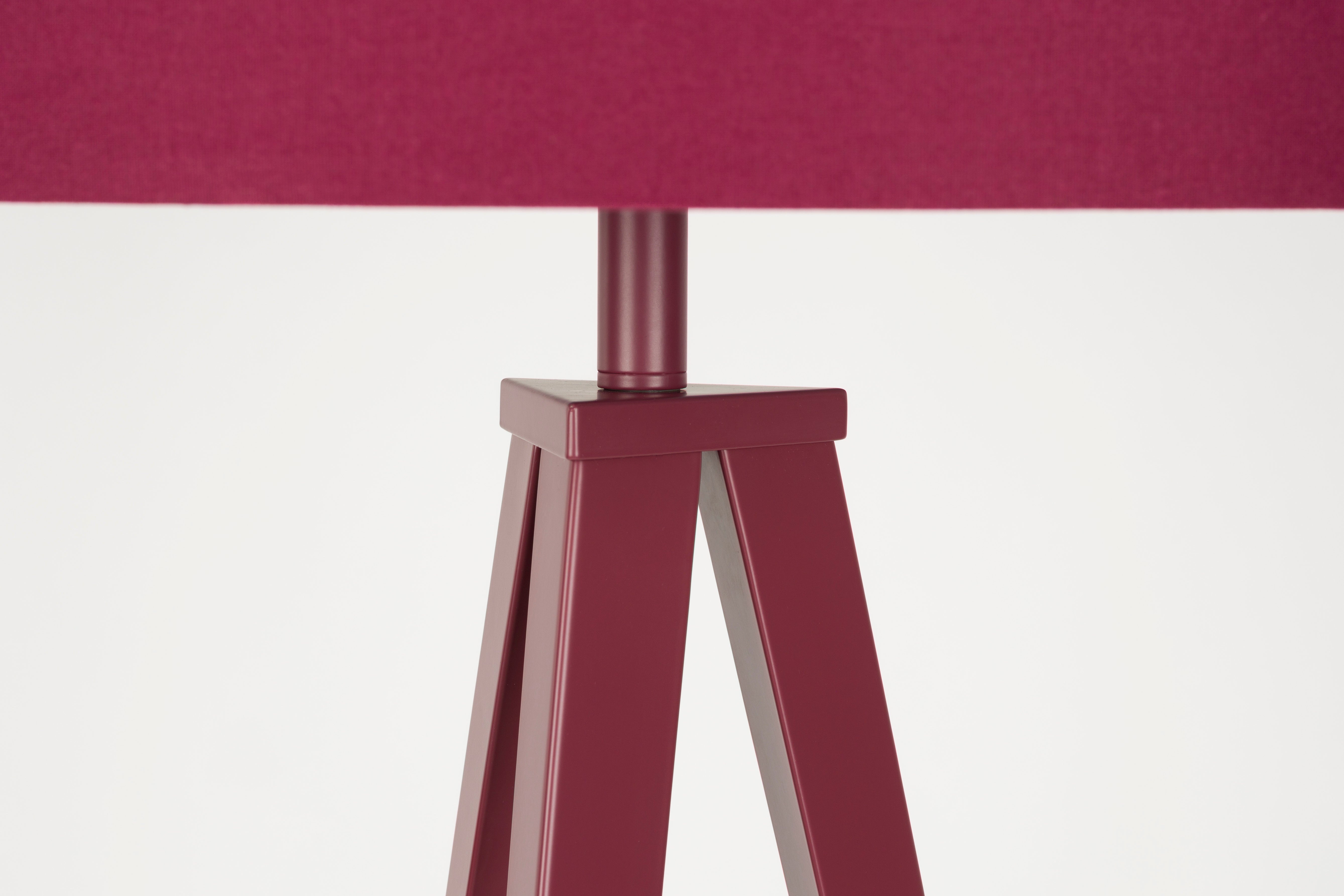 Tripod Floor Lamp red tripod