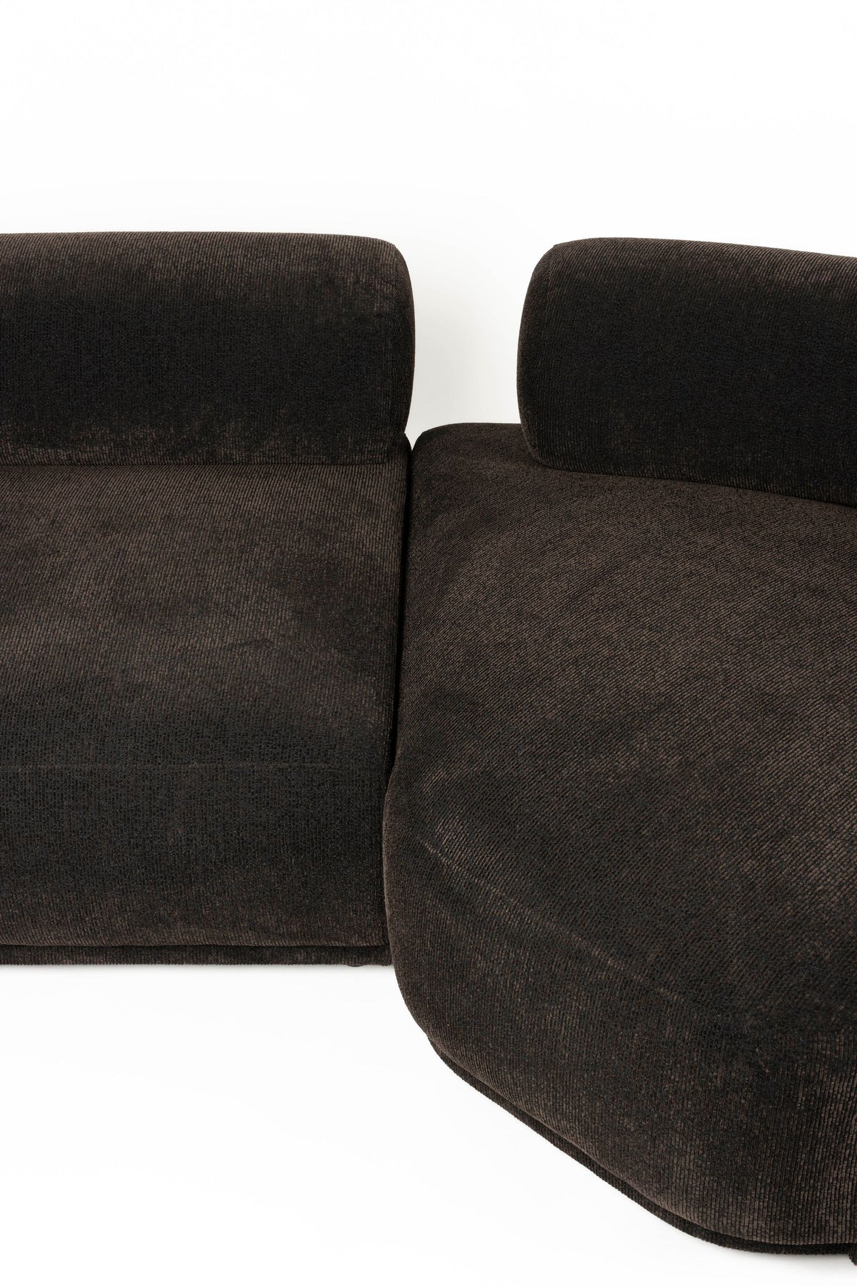Sofa 7,5-osobowa REMBRANDT ciemnobrązowy lewostronny – ujęcie 4