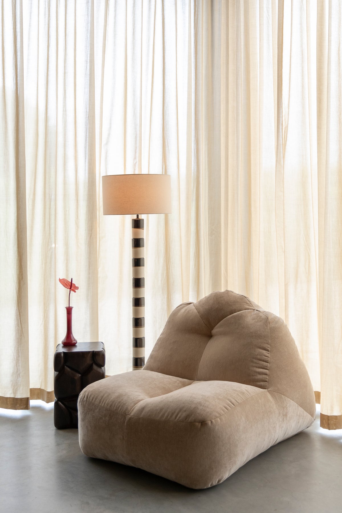 Beige TOMBAG Sessel