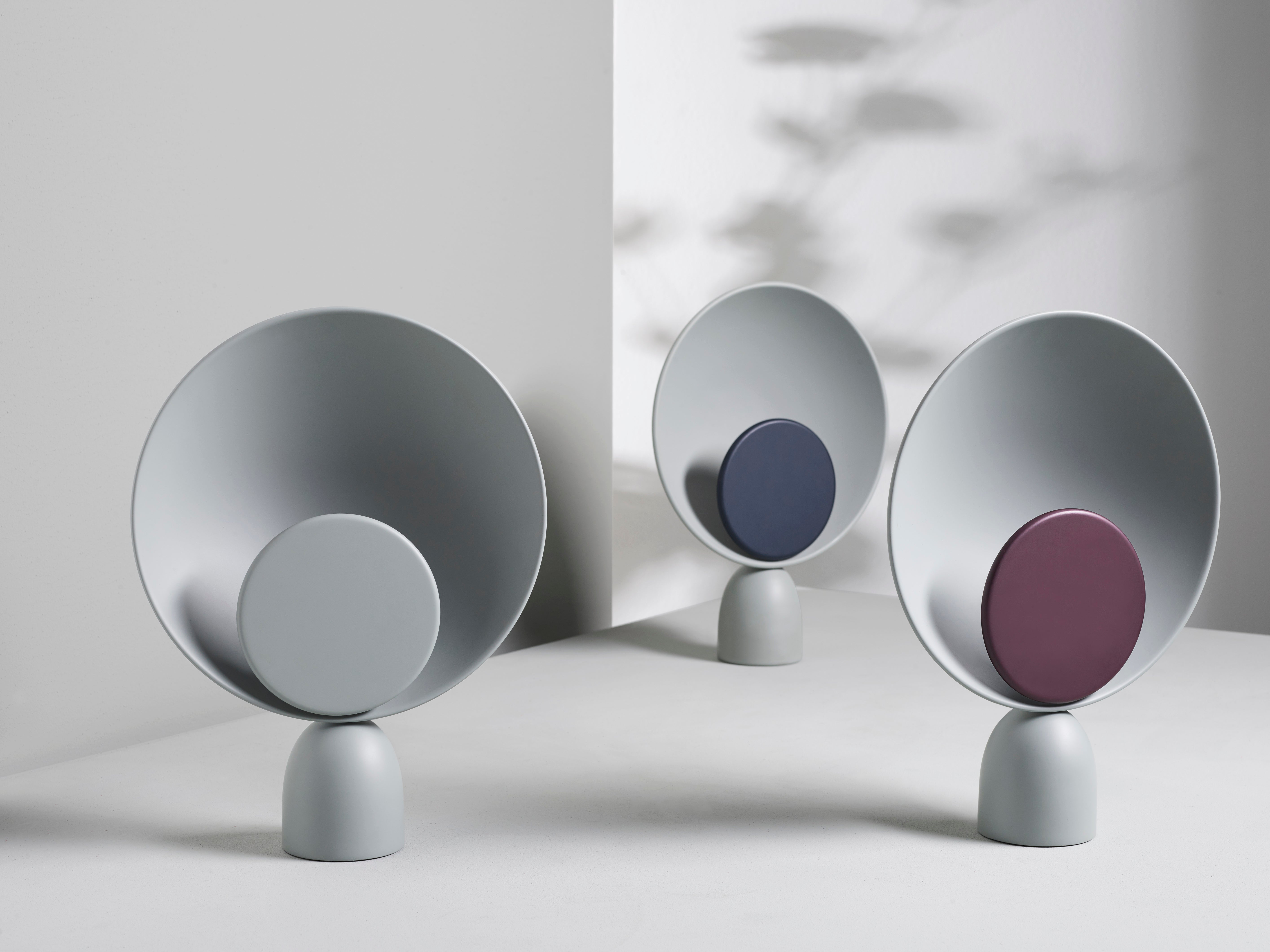 Tischlampe BLOOPER blau mit lila