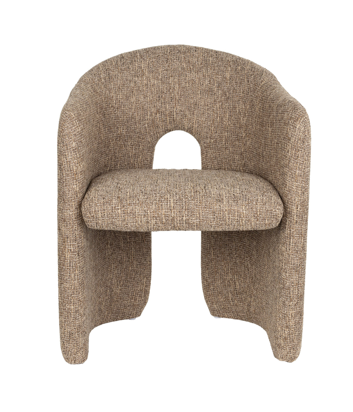Stuhl CONTOUR hellbraun meliert