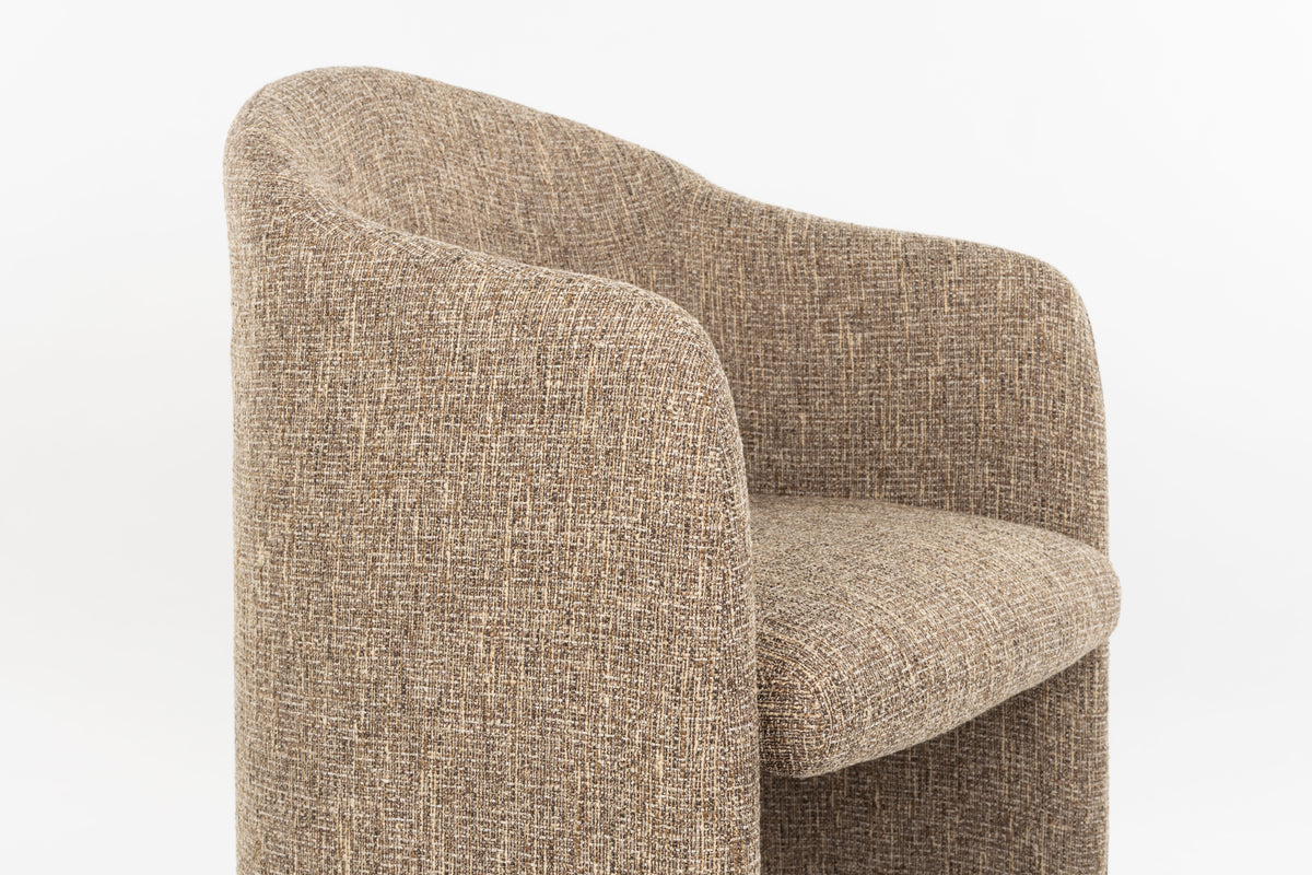 Stuhl CONTOUR hellbraun meliert