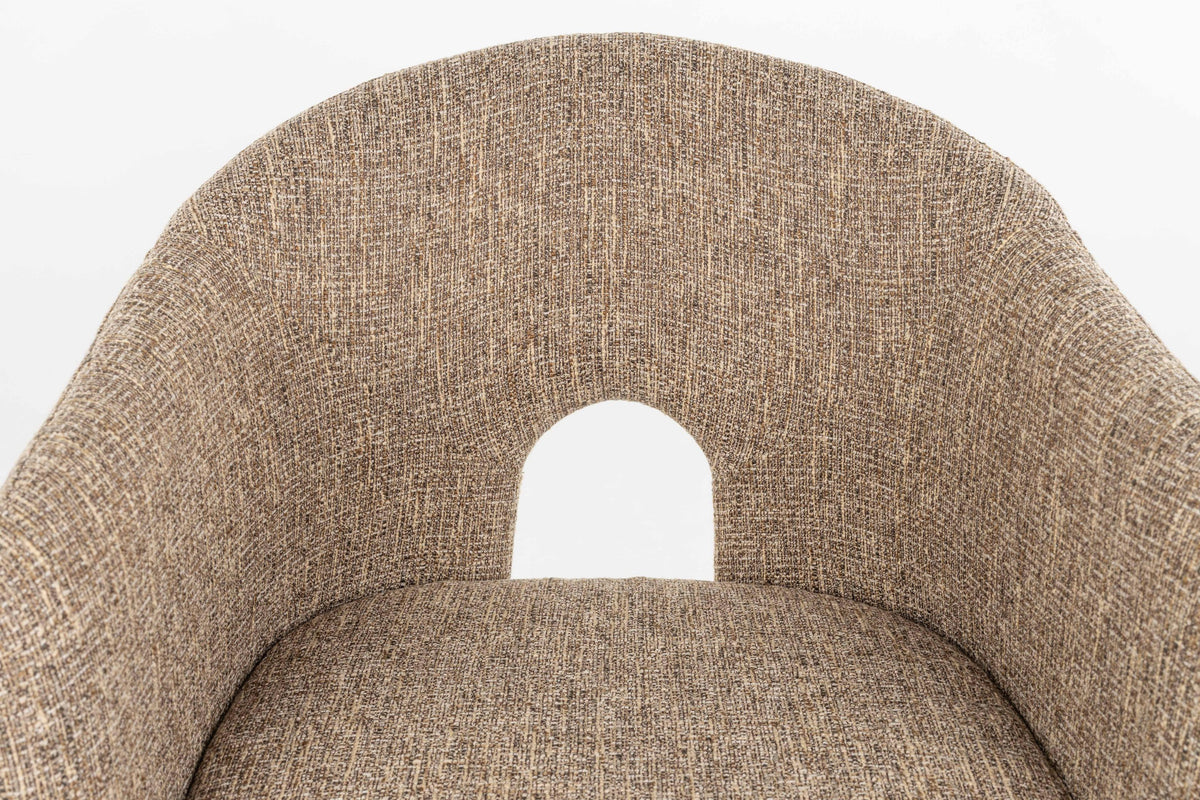 Stuhl CONTOUR hellbraun meliert