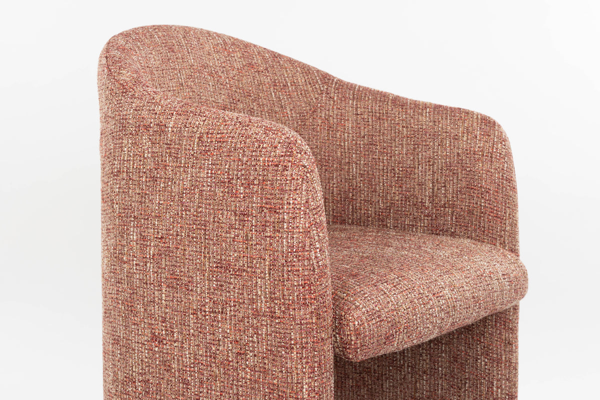 Stuhl CONTOUR roter Melange