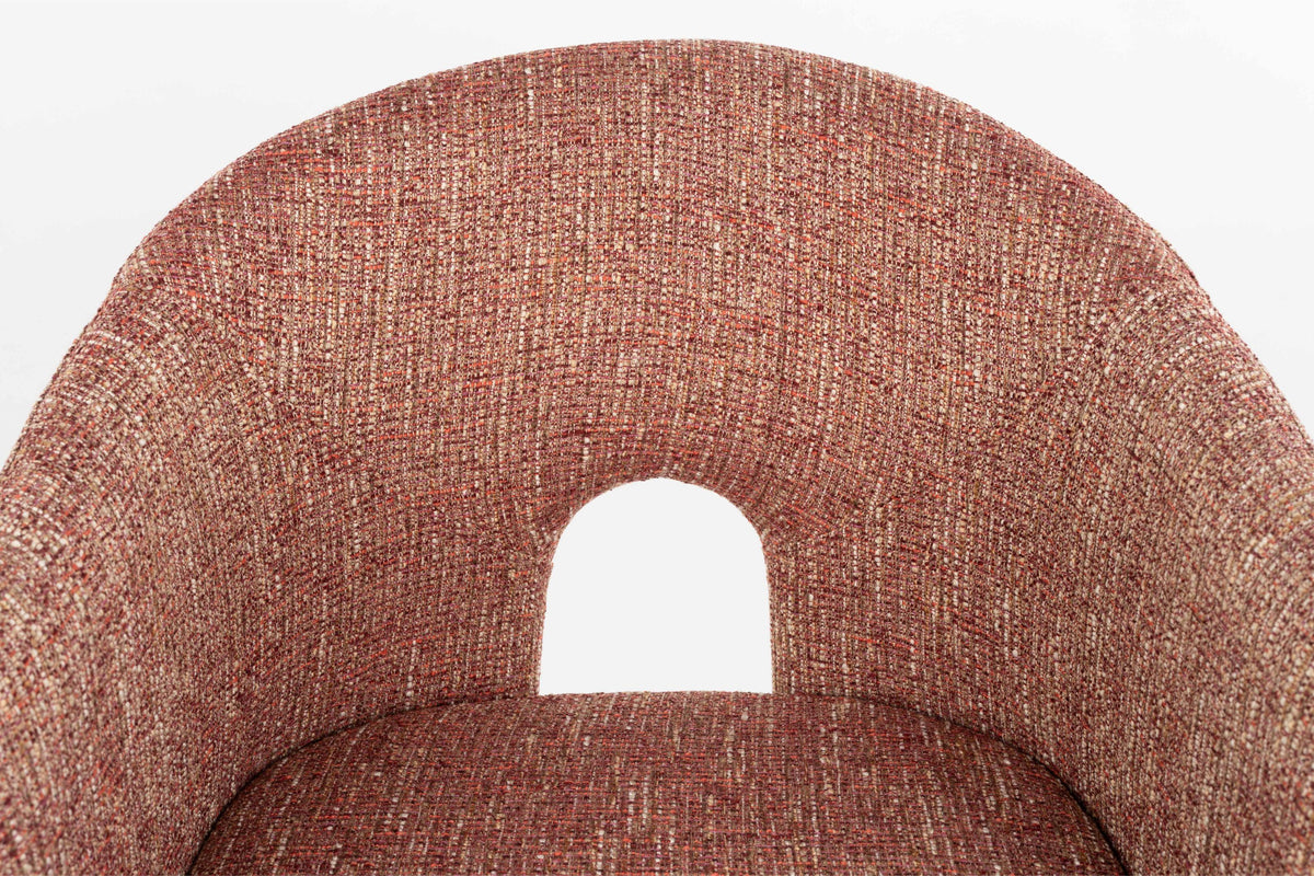 Stuhl CONTOUR roter Melange