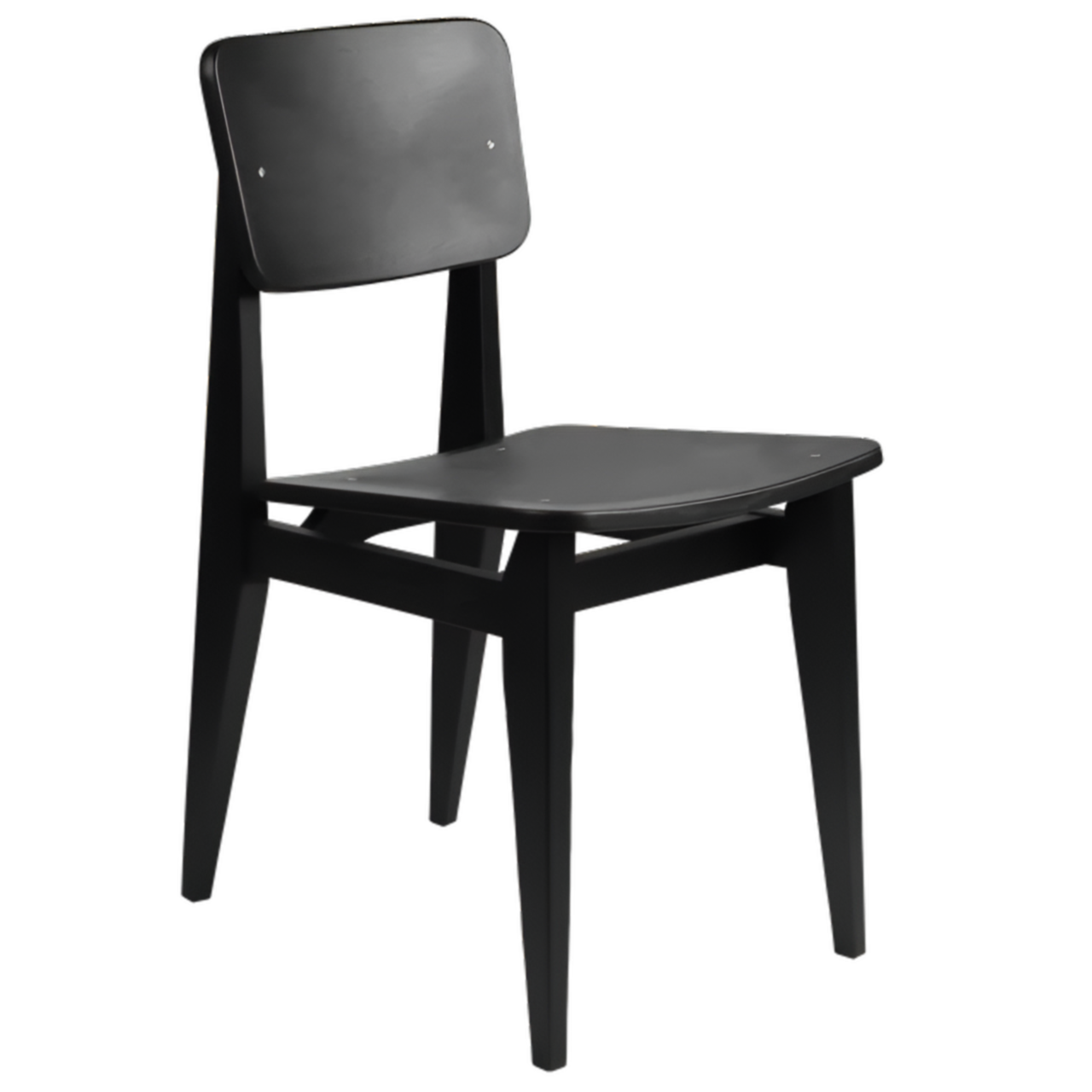 C-CHAIR black oak wood chair