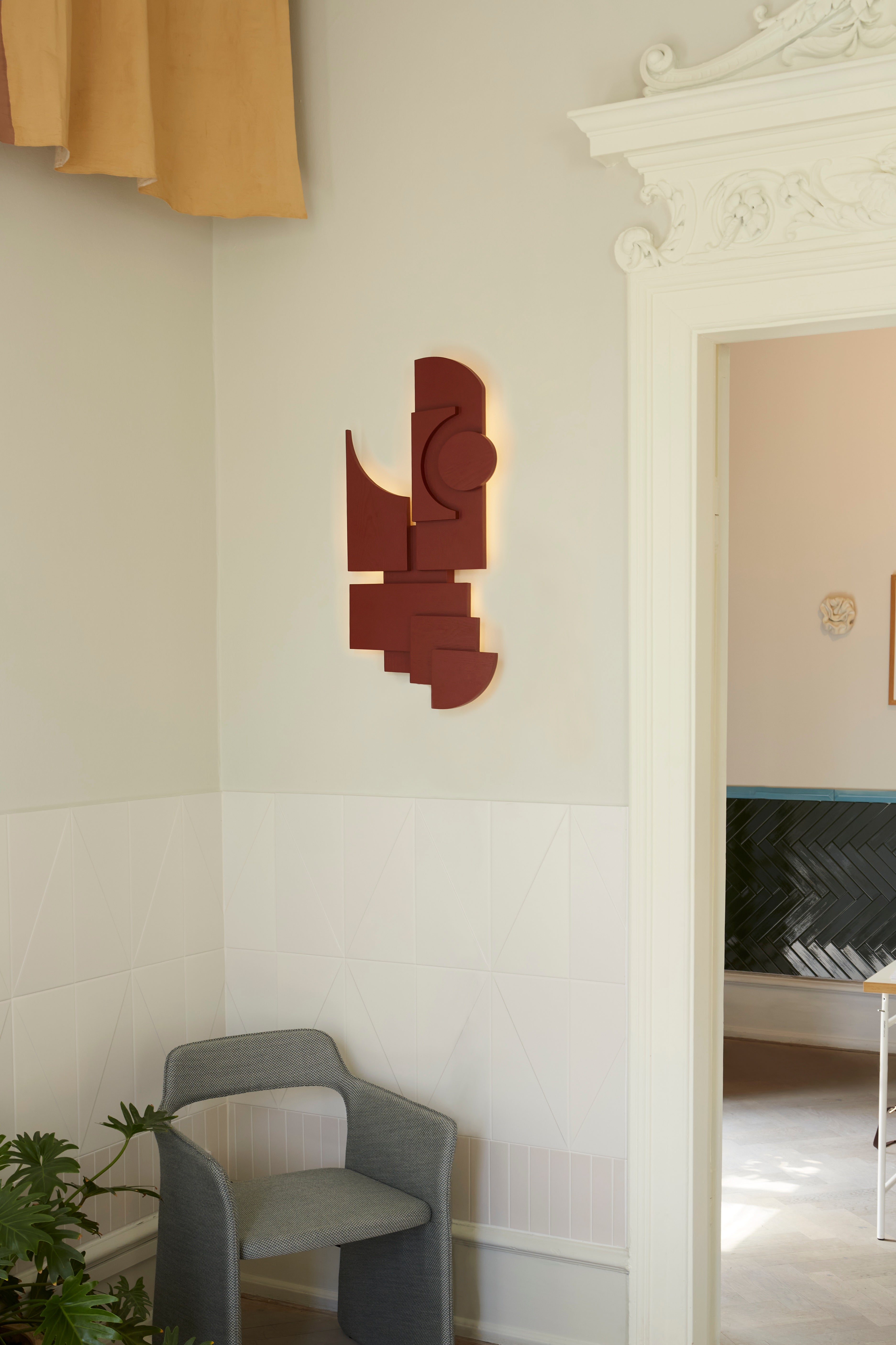 TOTEM DECO wall lamp red