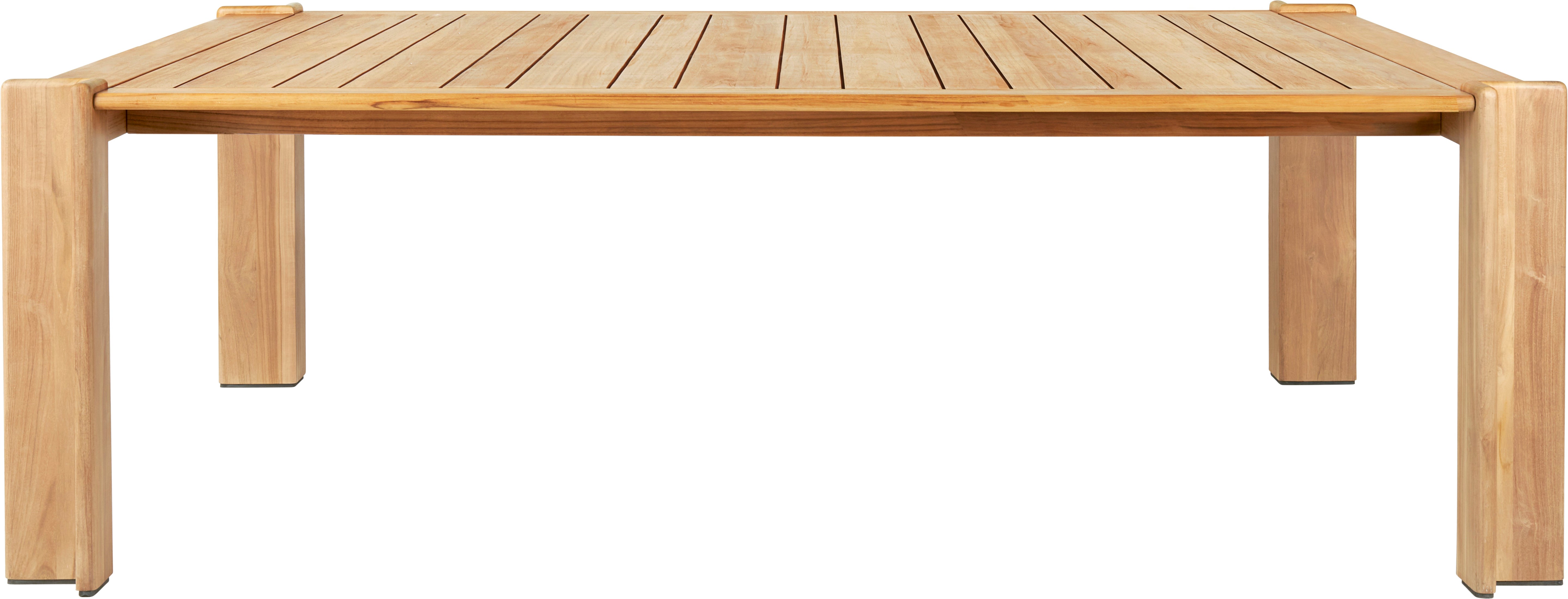 ATMOSFERA teak wood garden table