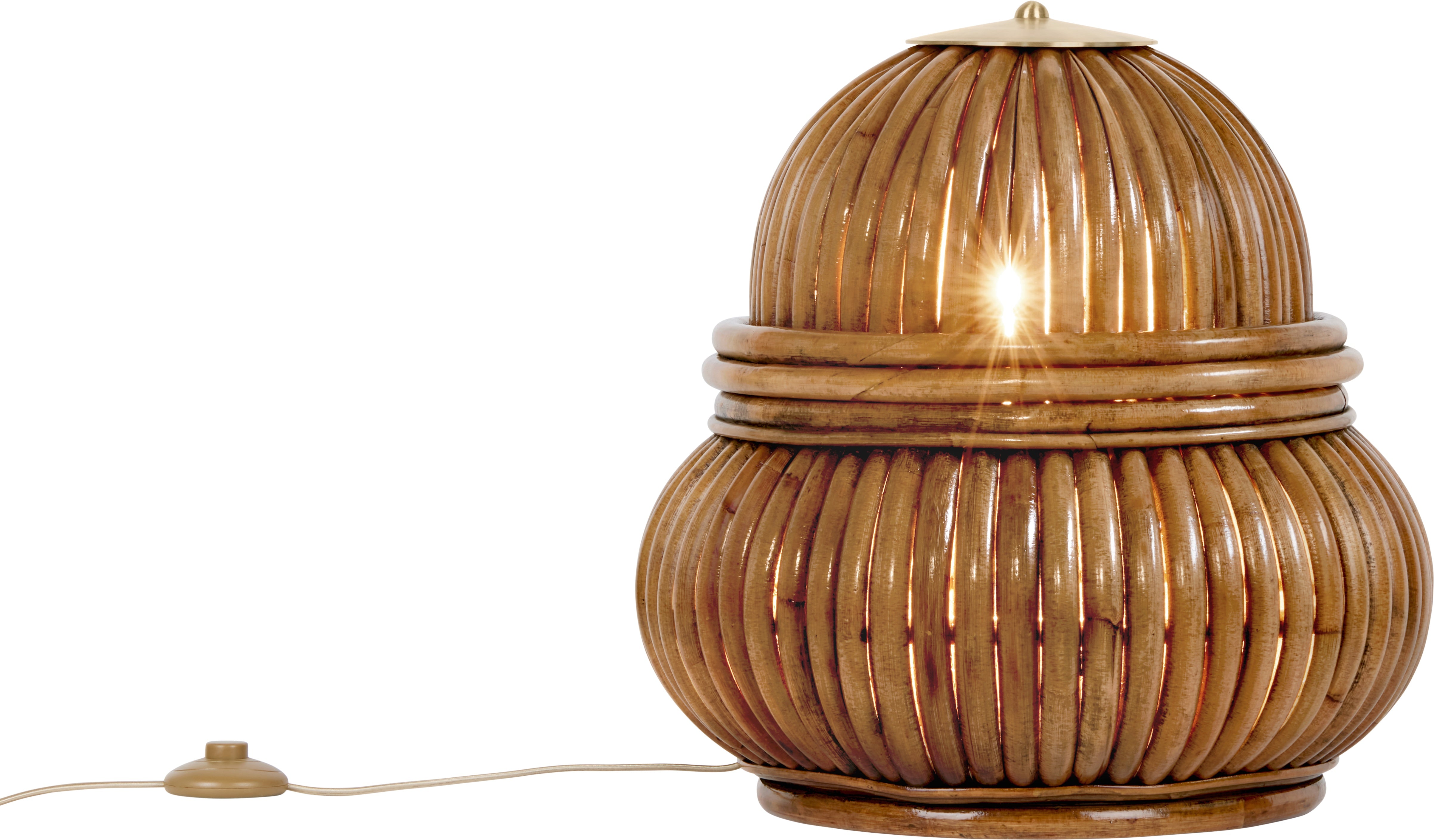 Stehlampe für den Außenbereich BOHEMIAN Rattan