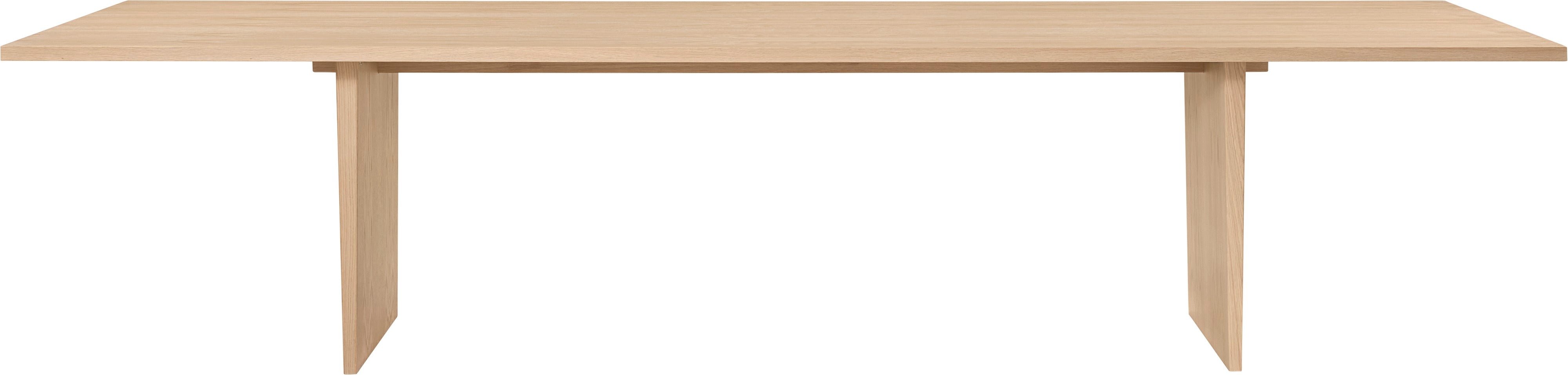 PRIVATE oak veneer table