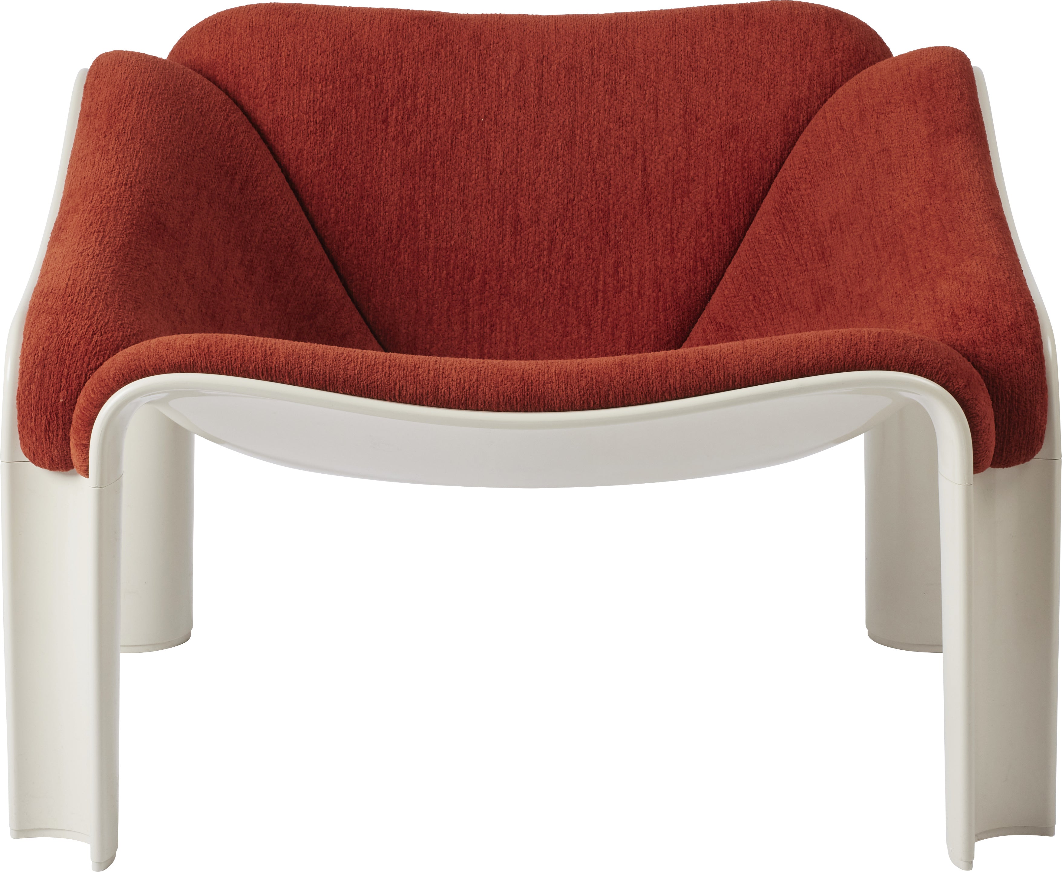 F300 Armchair Red with White Base [Amelia Revised]