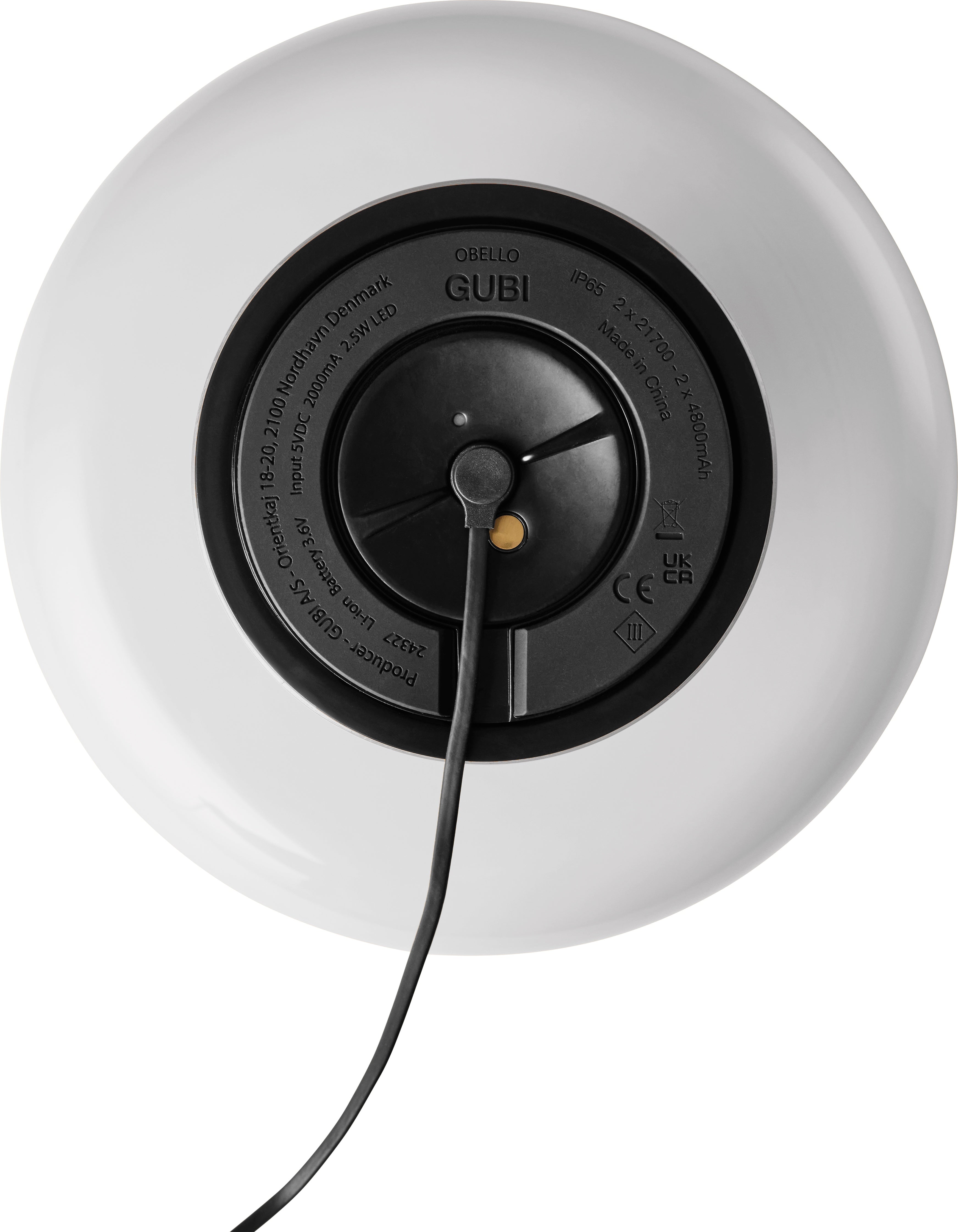 OBELLO Portable Lamp Pearl White