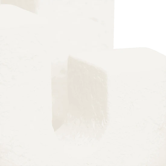 CUARTO Tischleuchte weiße Keramik